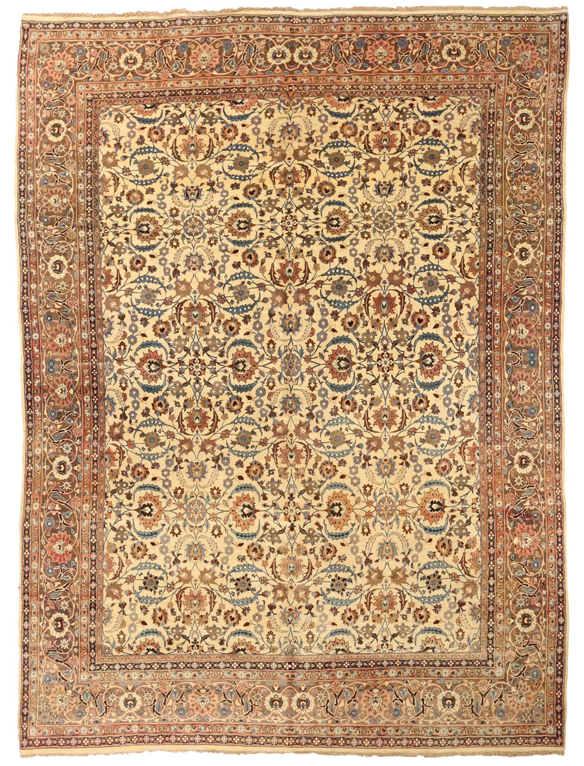 Thumbnail 3 for Antique Persian Semnan Traditional Rug 75285