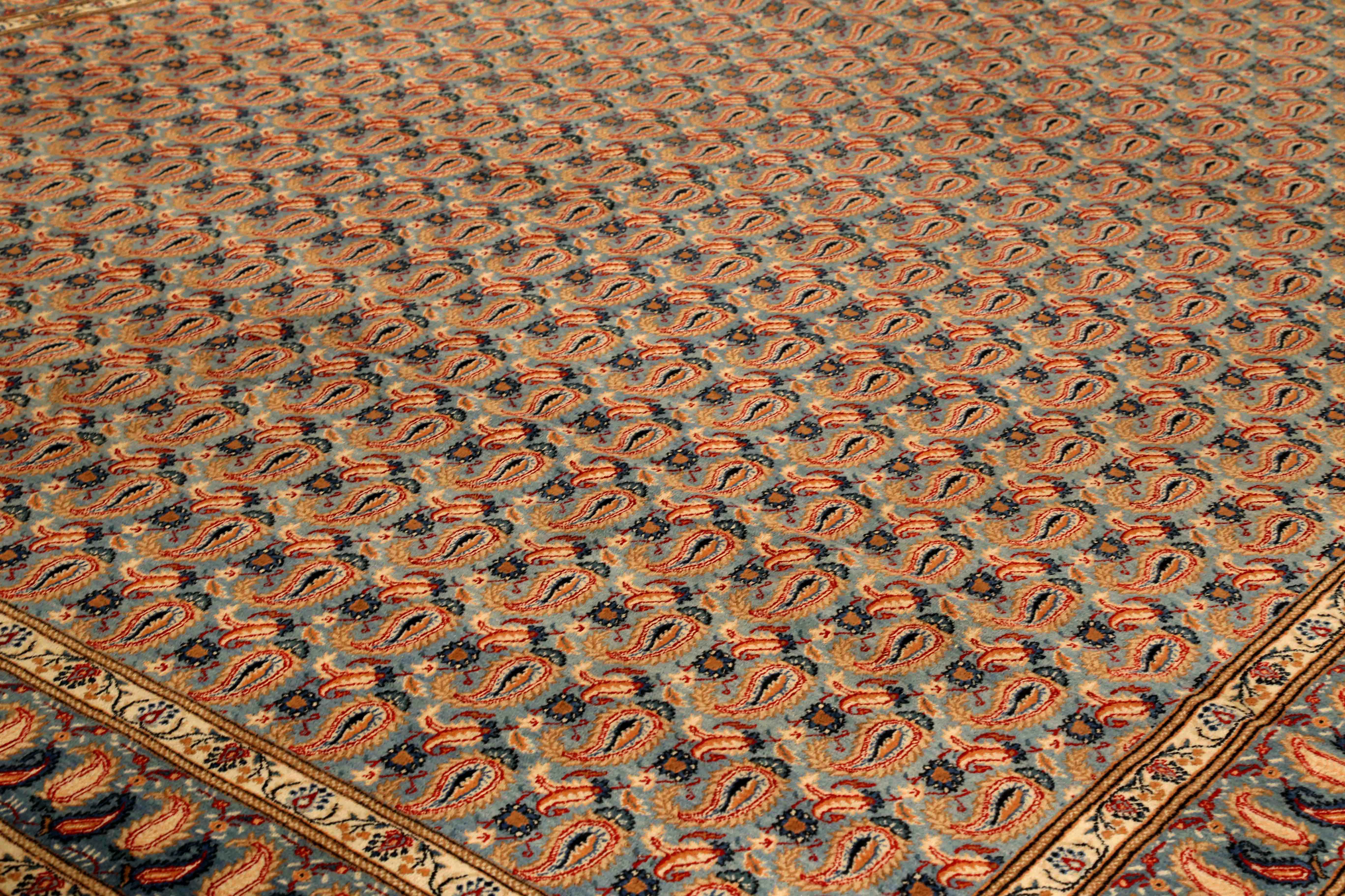 Thumbnail 7 for Antique Persian Mashad Traditional Rug 75317