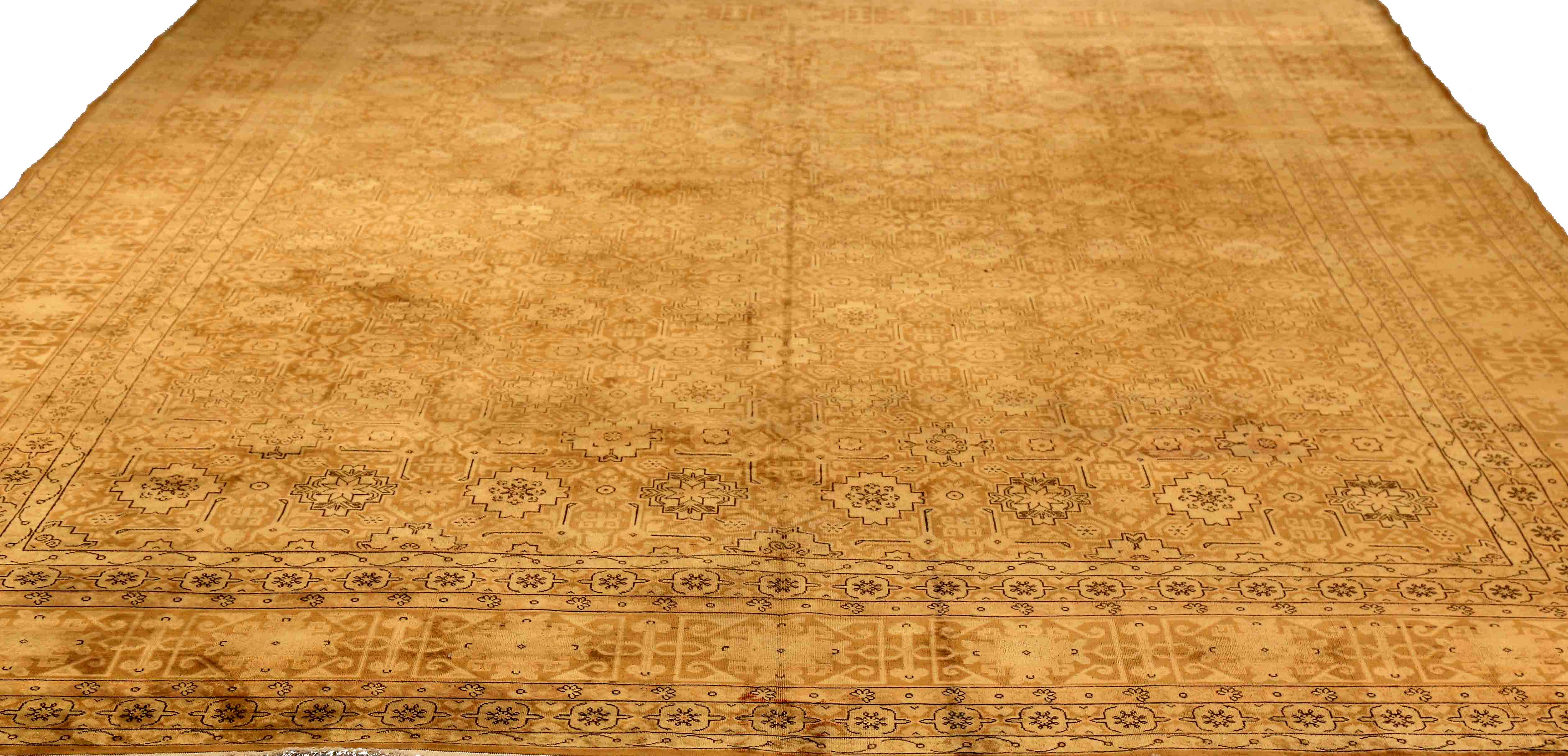 Thumbnail 7 for Antique Persian Tabriz Transitional Rug 75295