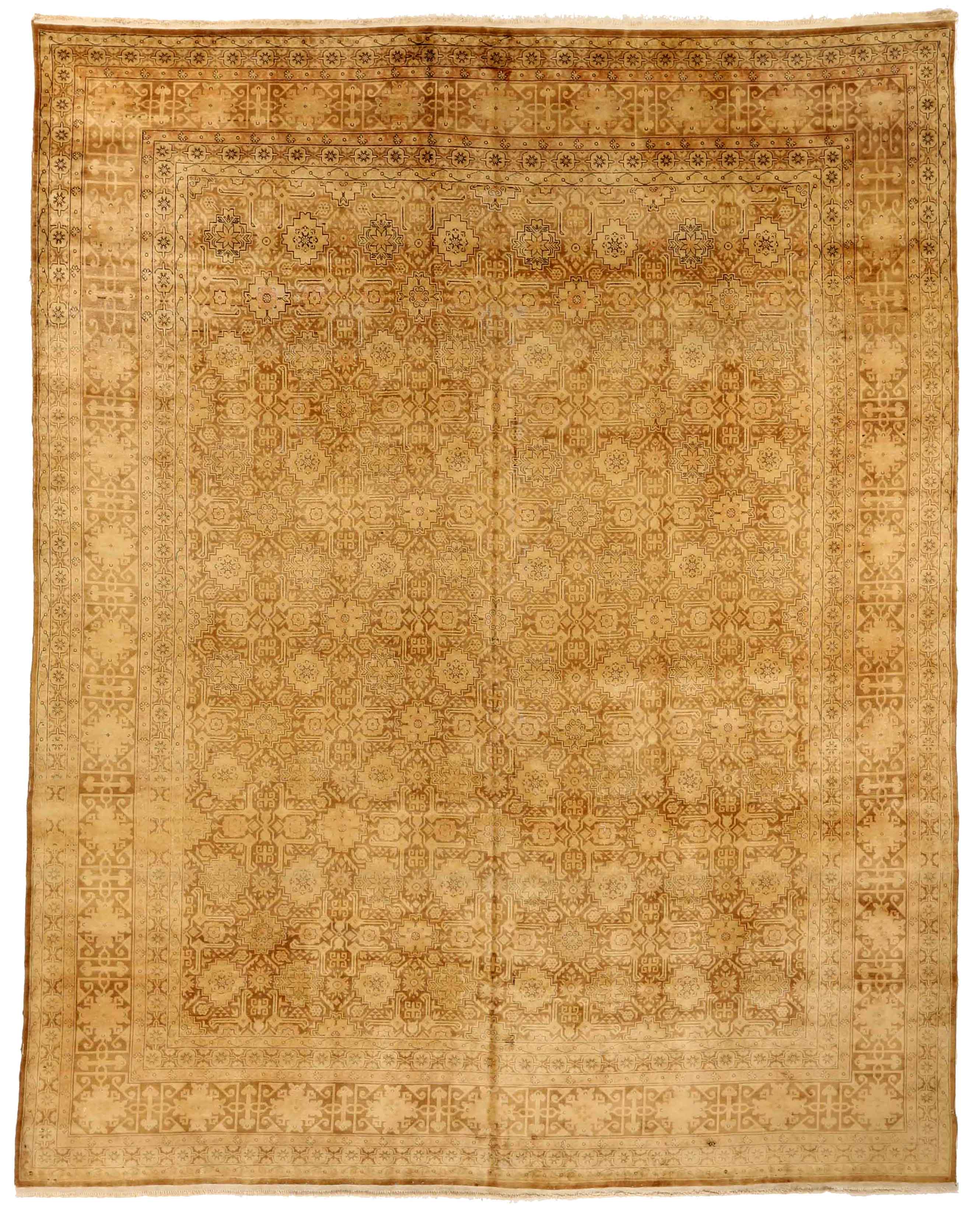 Thumbnail 5 for Antique Persian Tabriz Transitional Rug 75295