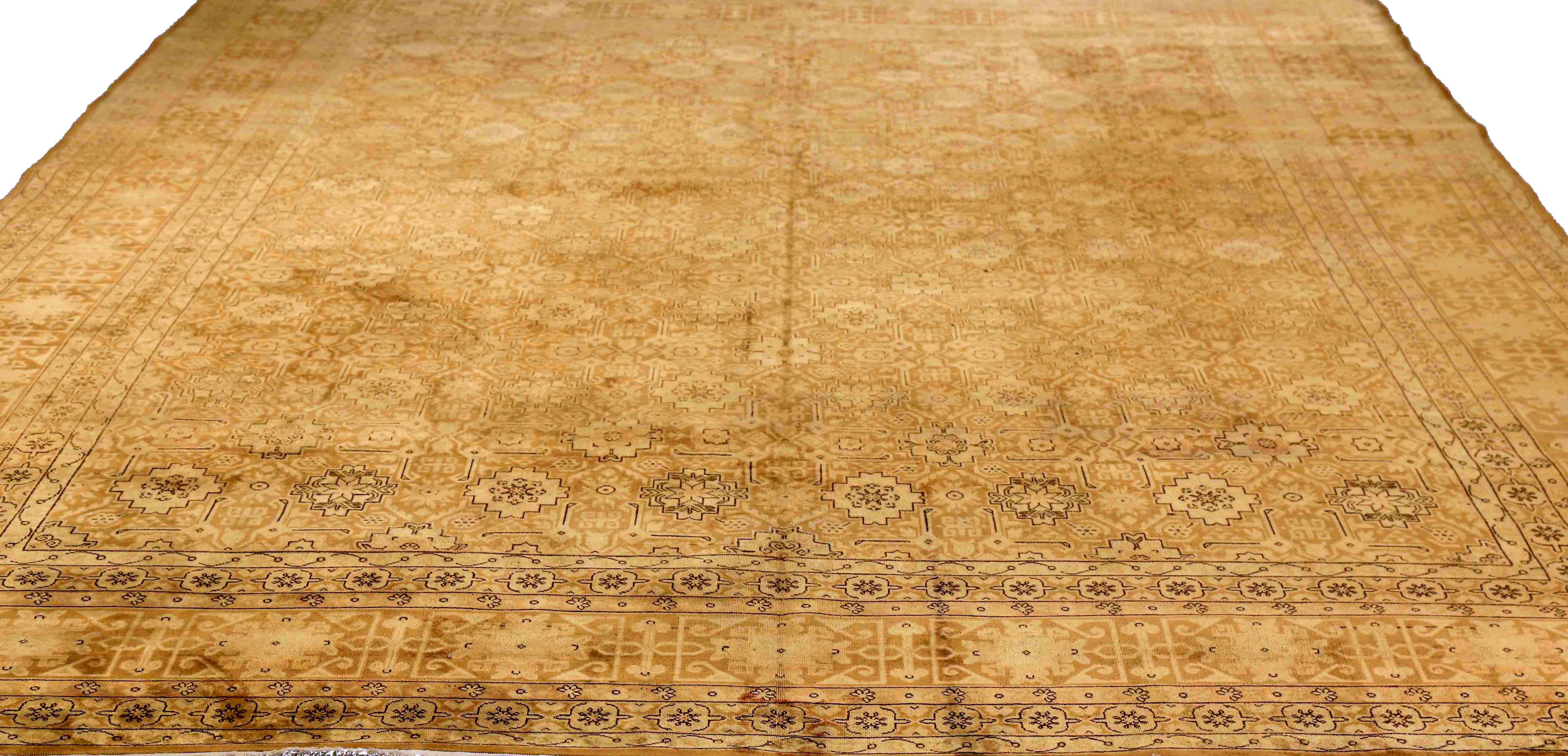 Thumbnail 6 for Antique Persian Tabriz Transitional Rug 75295