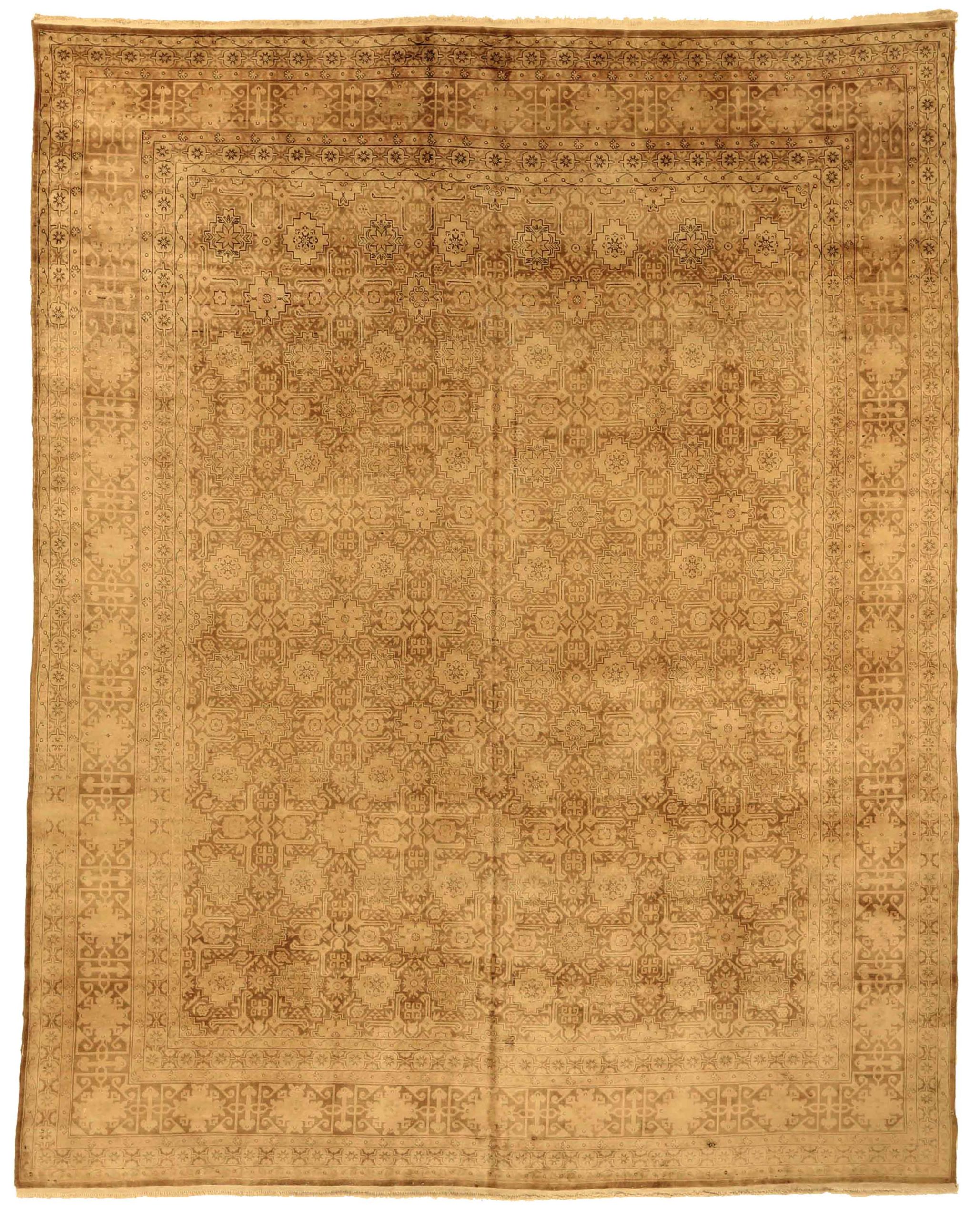 Thumbnail 2 for Antique Persian Tabriz Transitional Rug 75295