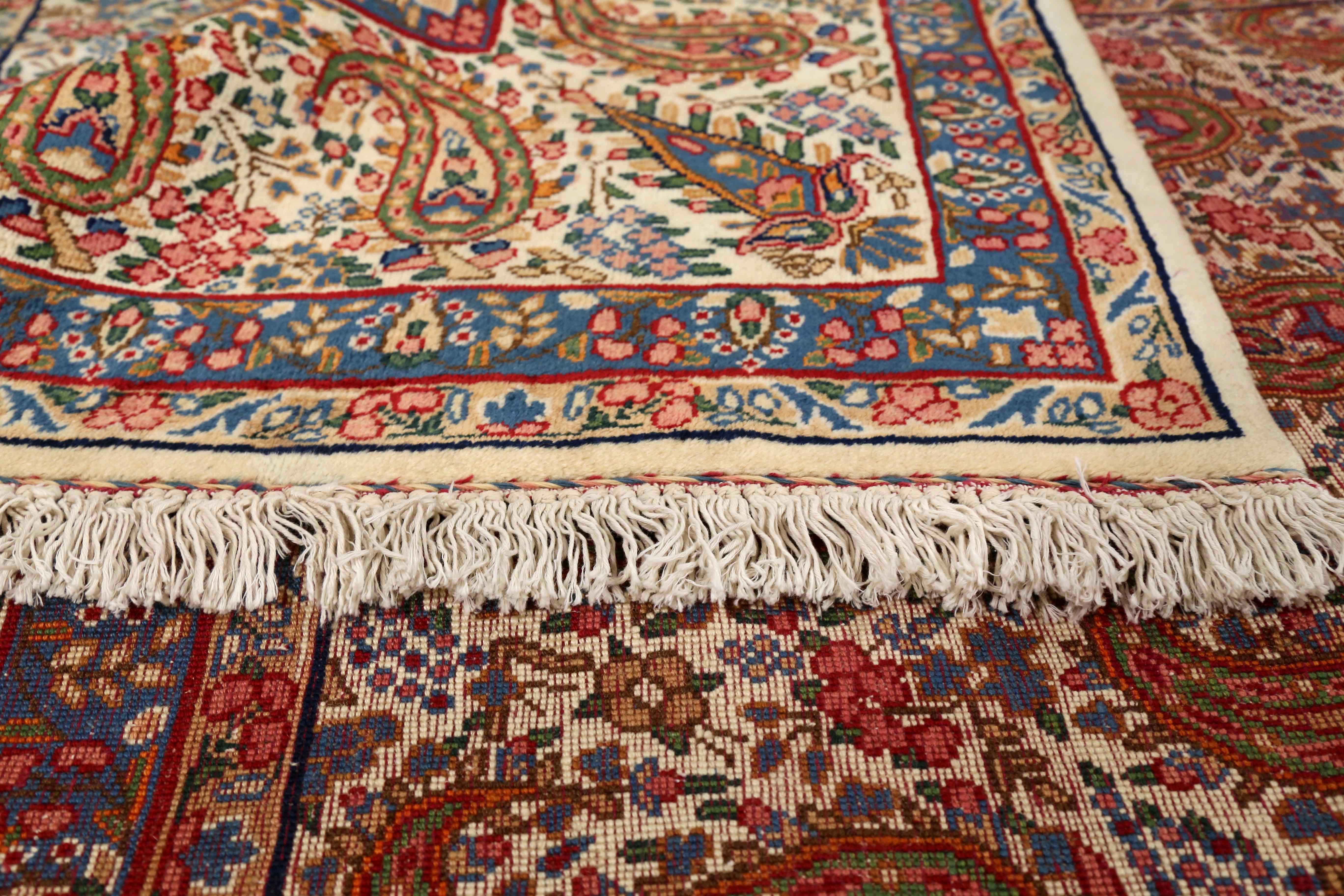 Thumbnail 5 for Antique Persian Yazd Traditional Rug 75301