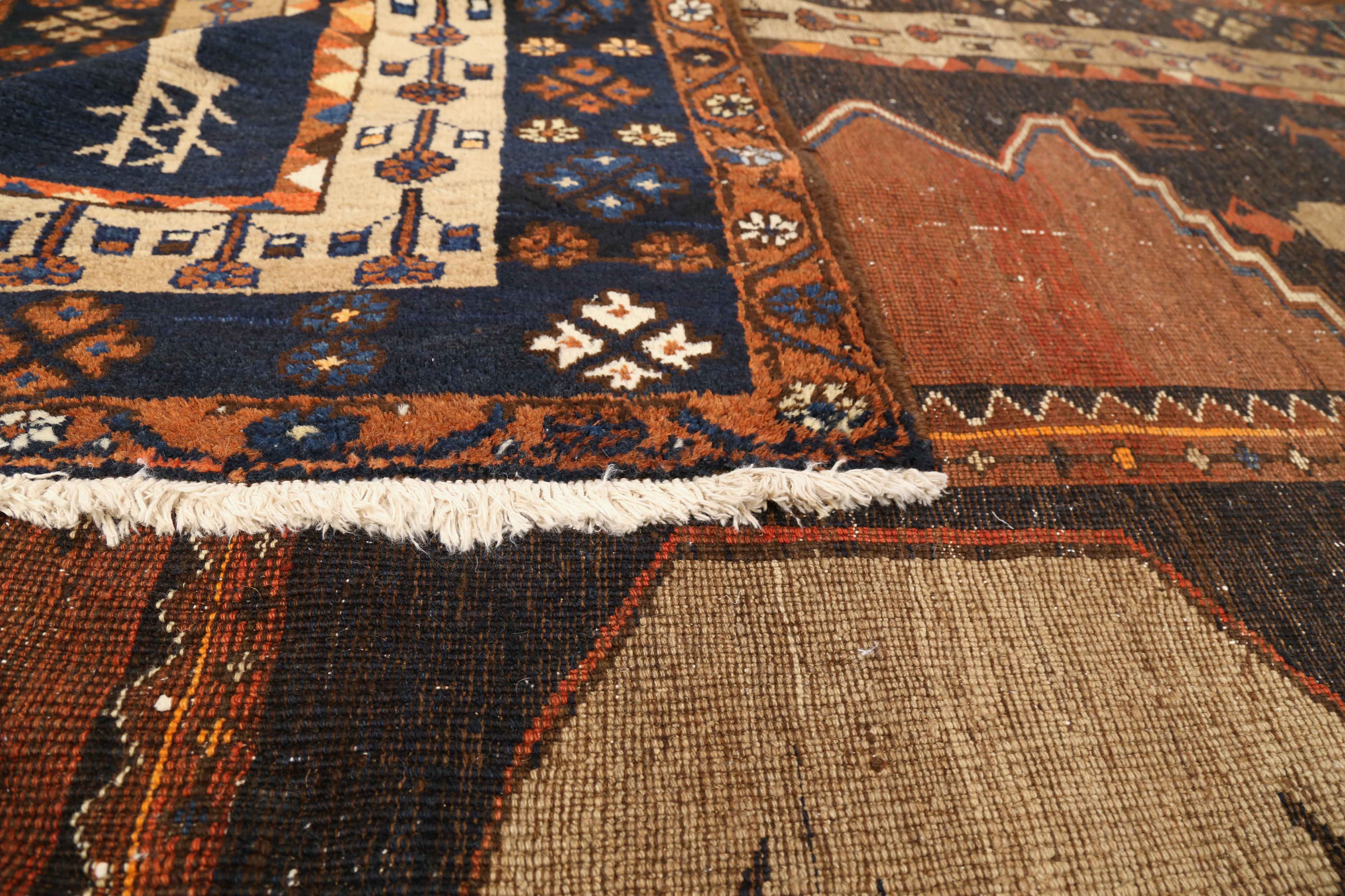 Thumbnail 2 for Antique Persian Traditional Rug 75310