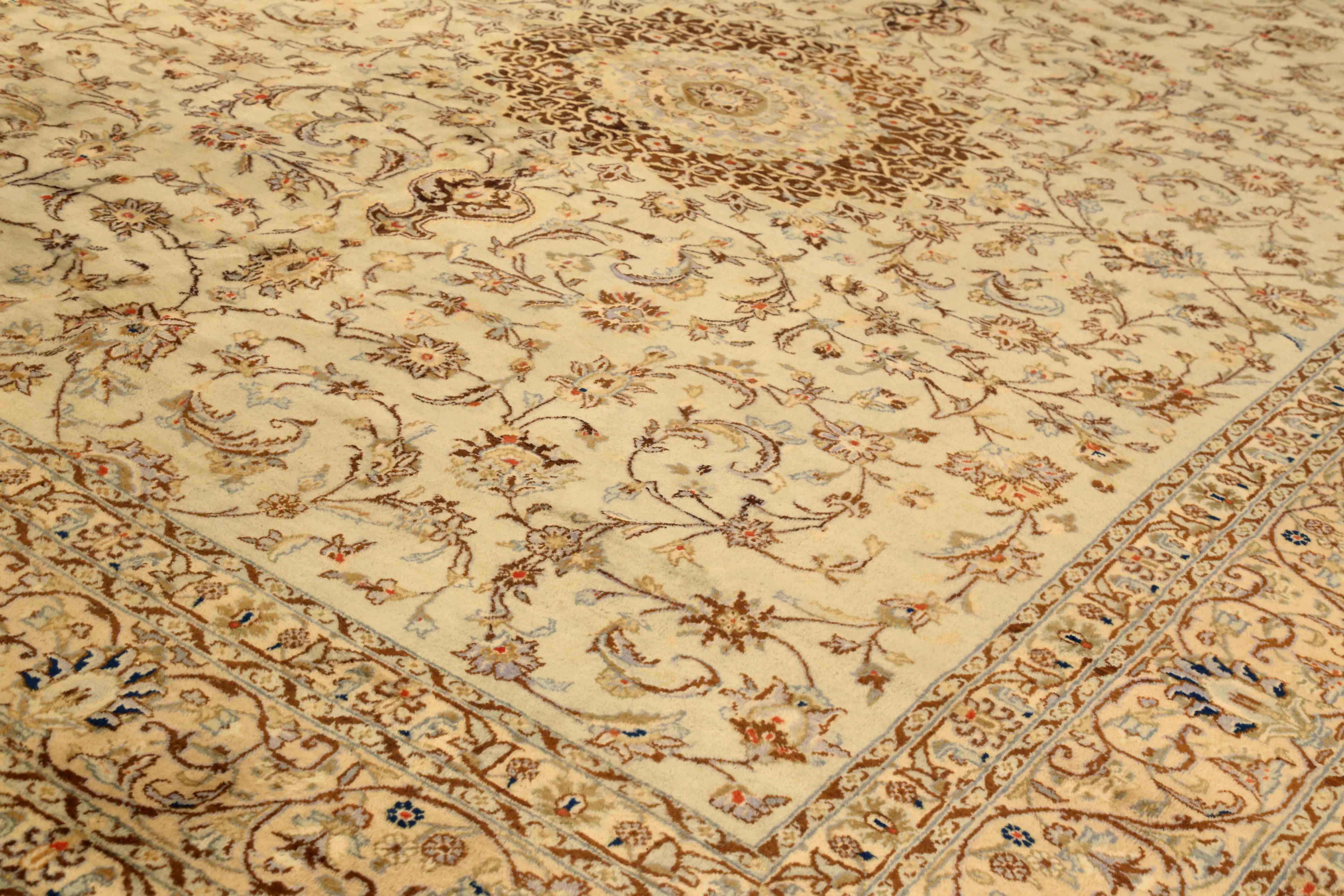 Thumbnail 7 for Antique Persian Yazd Traditional Rug 75316