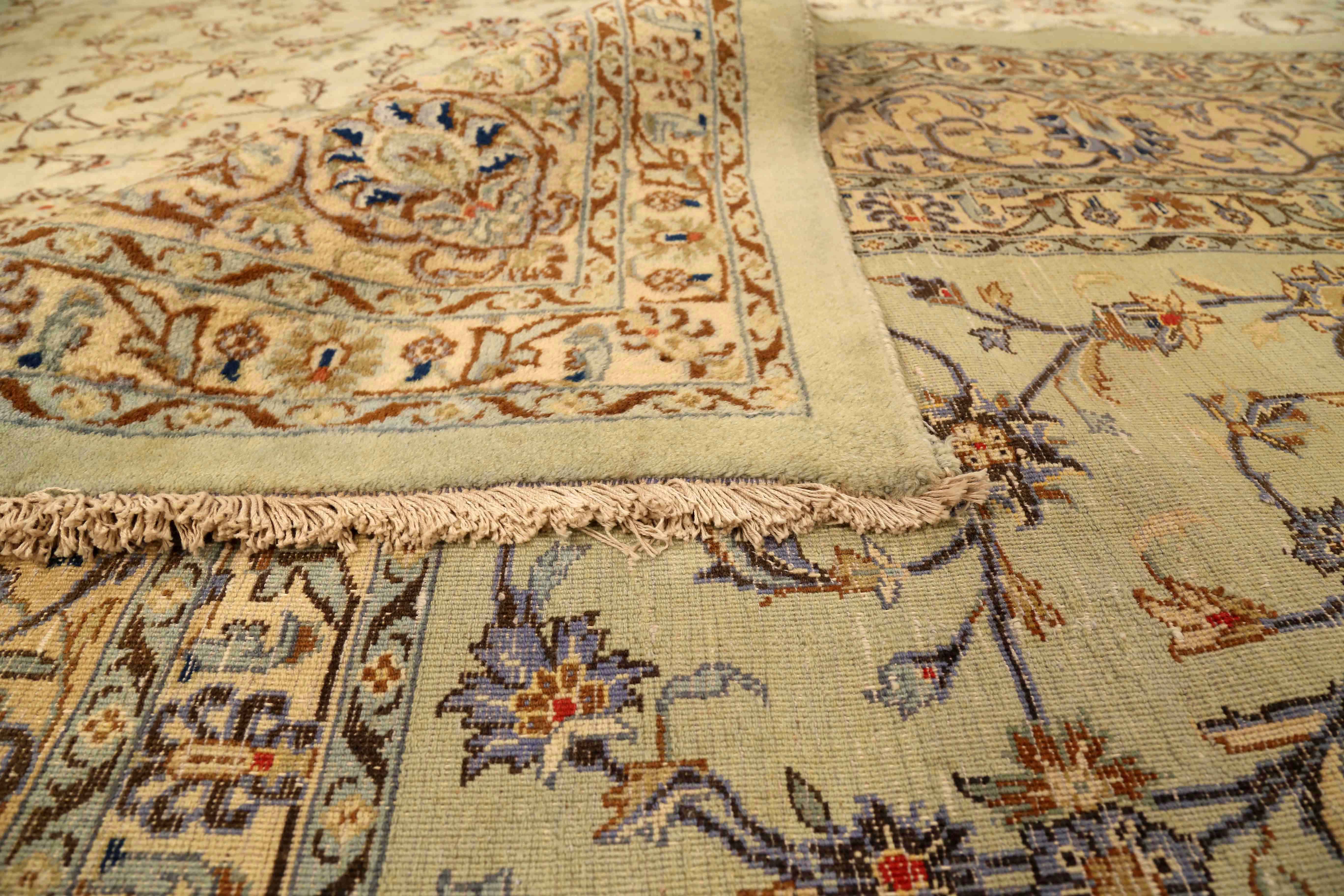 Thumbnail 3 for Antique Persian Yazd Traditional Rug 75316