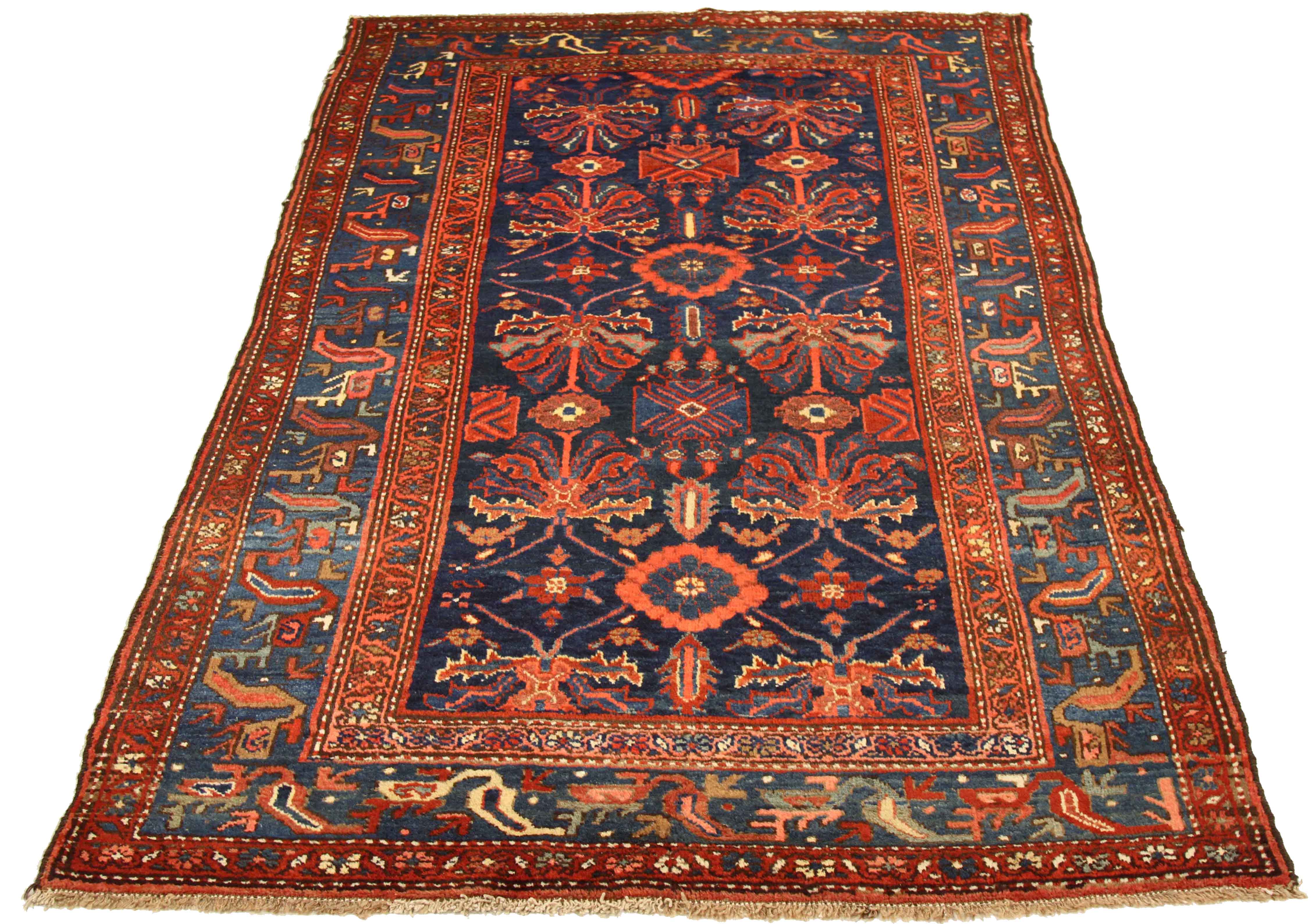 Thumbnail 5 for Antique Persian Kolyai Traditional Rug 75393
