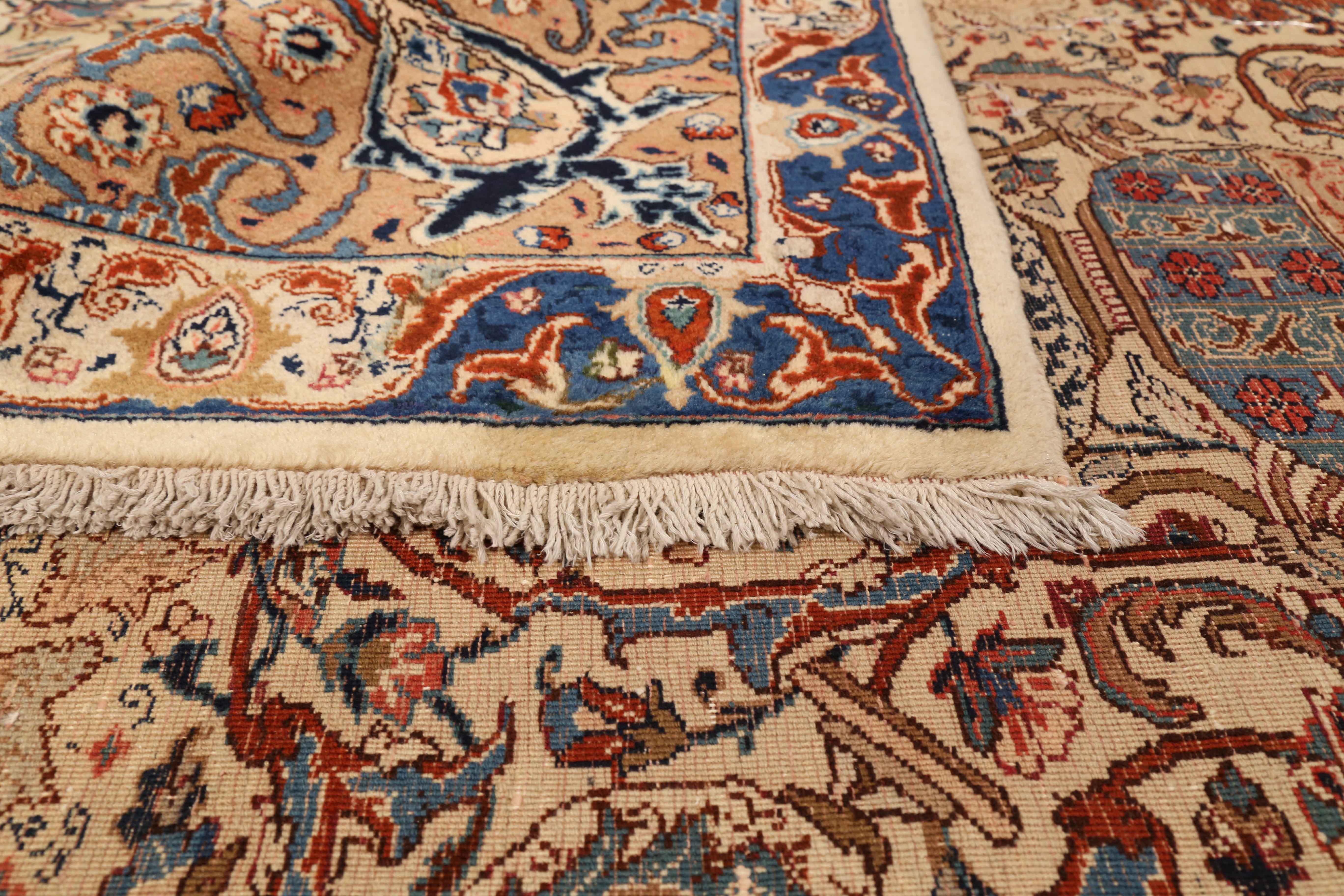 Thumbnail 5 for Antique Persian Kashmir Traditional Rug 75339