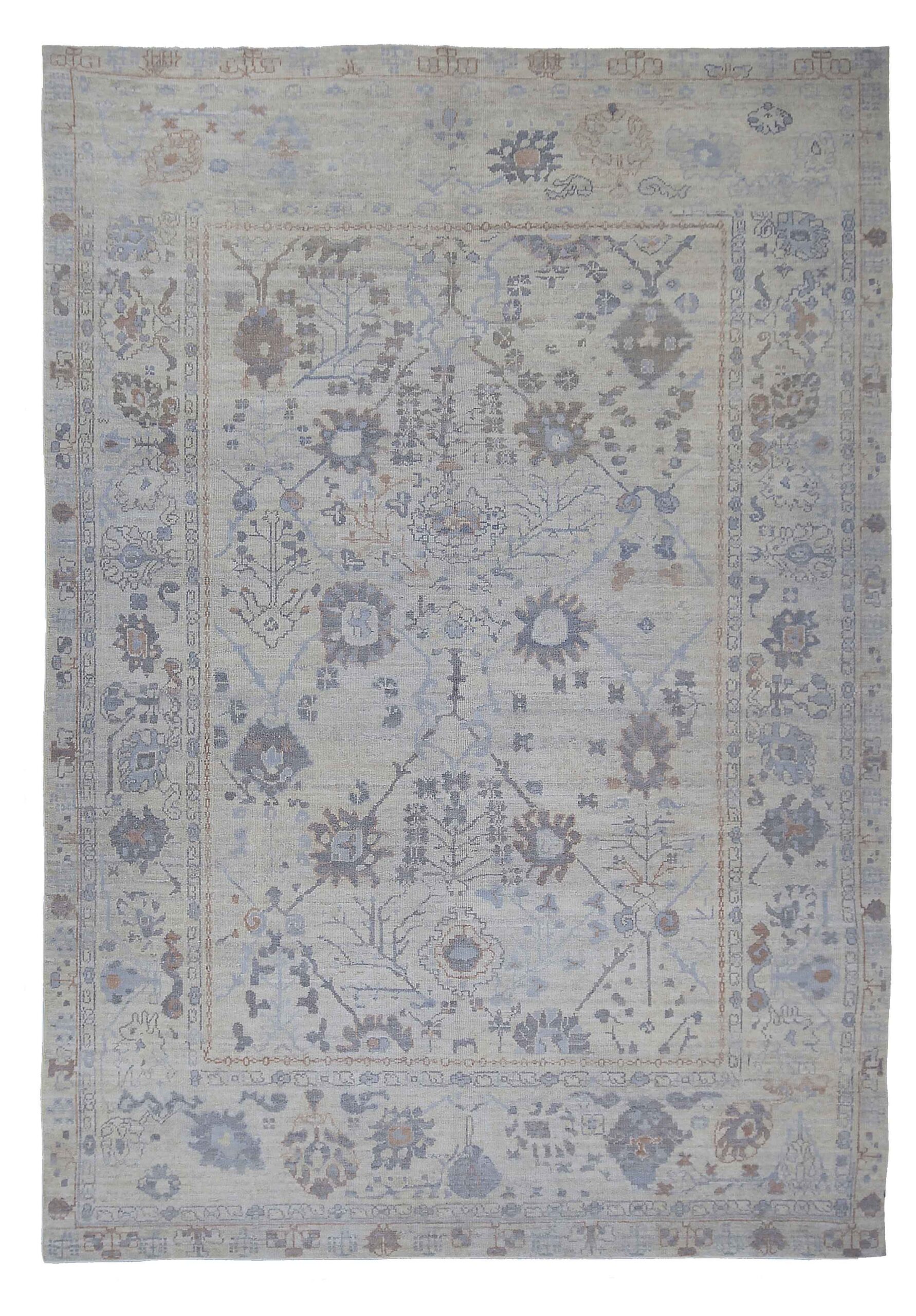 Thumbnail 8 for Persian Oushak Transitional Rug 89004
