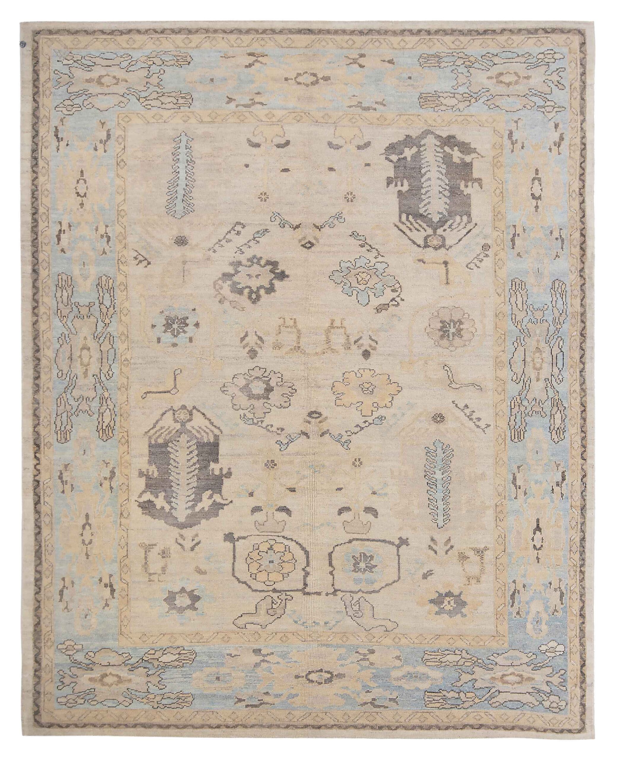 Thumbnail 8 for Persian Oushak Transitional Rug 89006