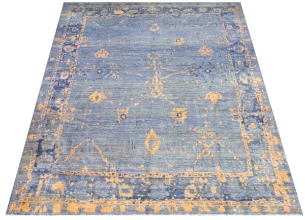 Thumbnail 6 for Persian Oushak Transitional Rug 88102