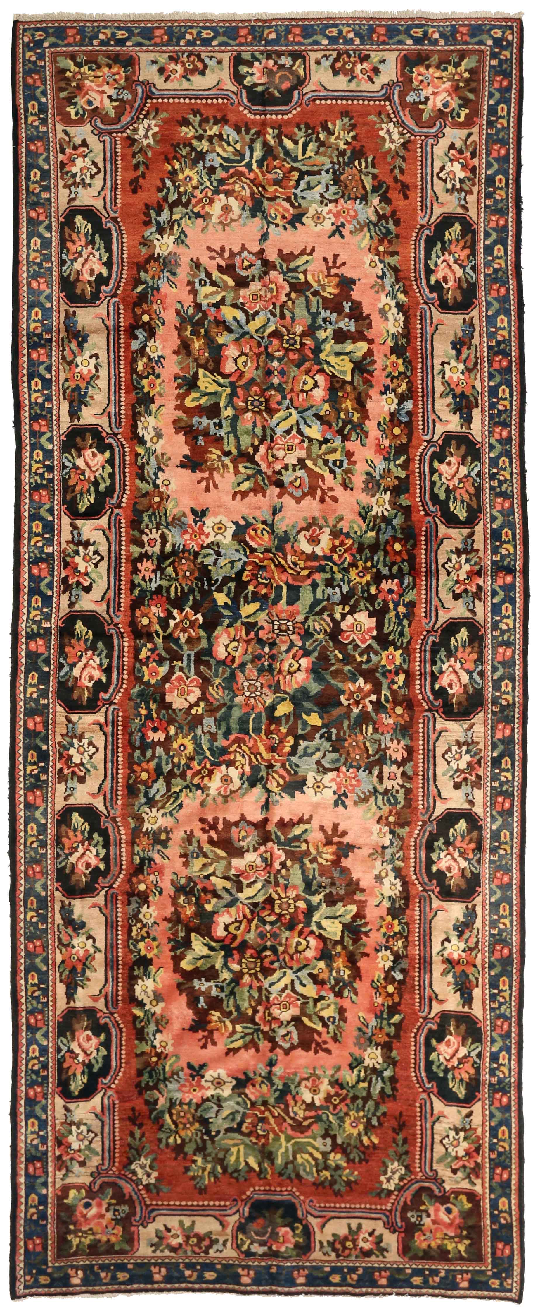 Thumbnail 5 for Antique Persian Bakhtiar Traditional Rug 75445