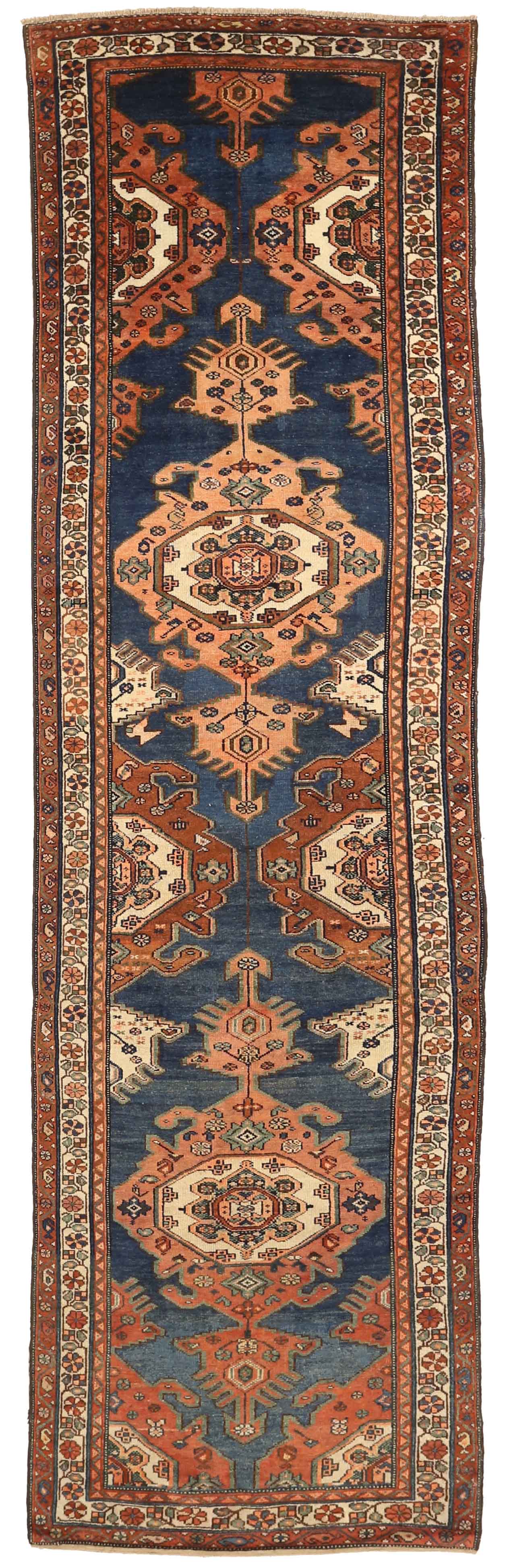 Thumbnail 2 for Antique Persian Malayer Traditional Rug 75430