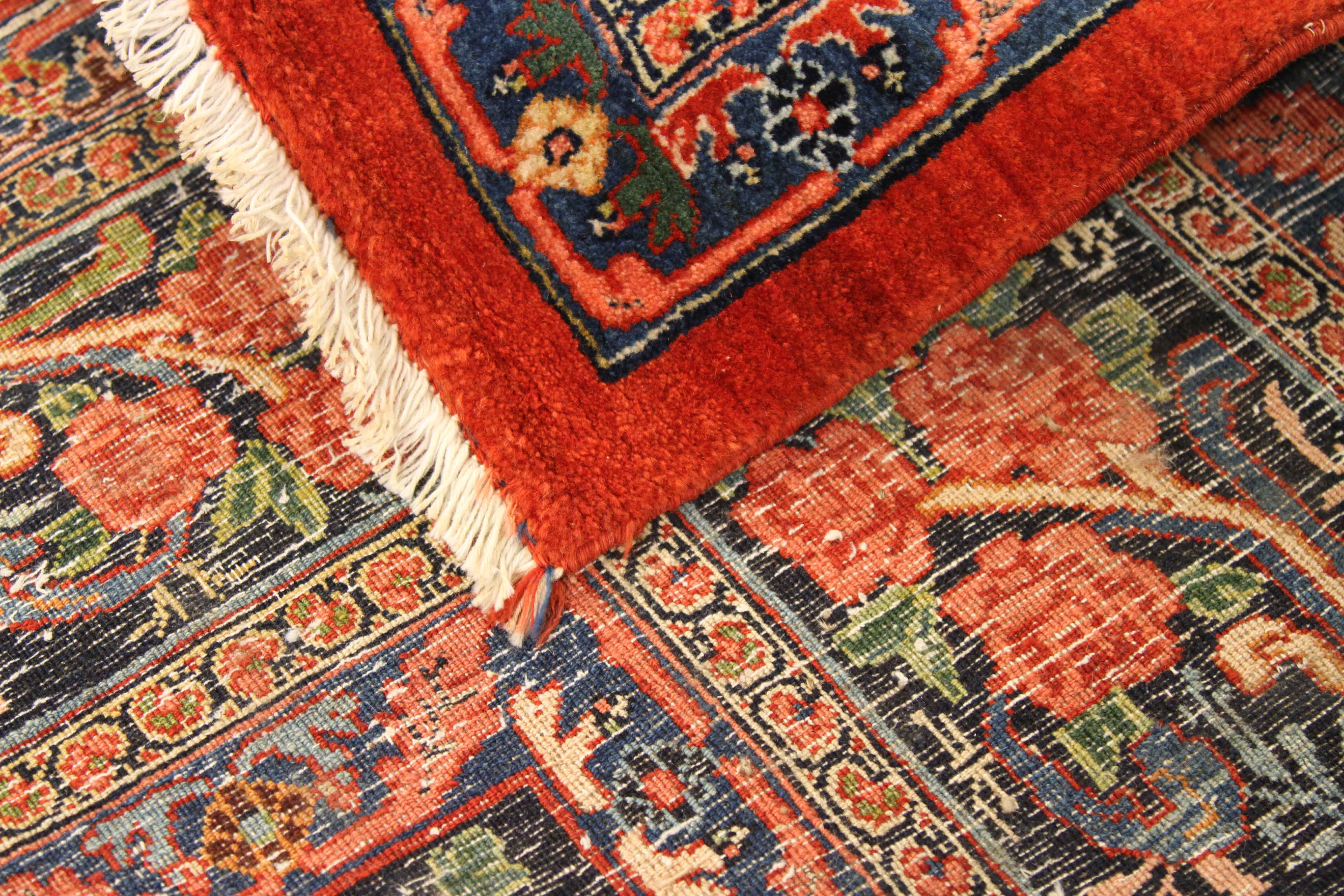 Thumbnail 4 for Antique Persian Bijar Traditional Rug 75440