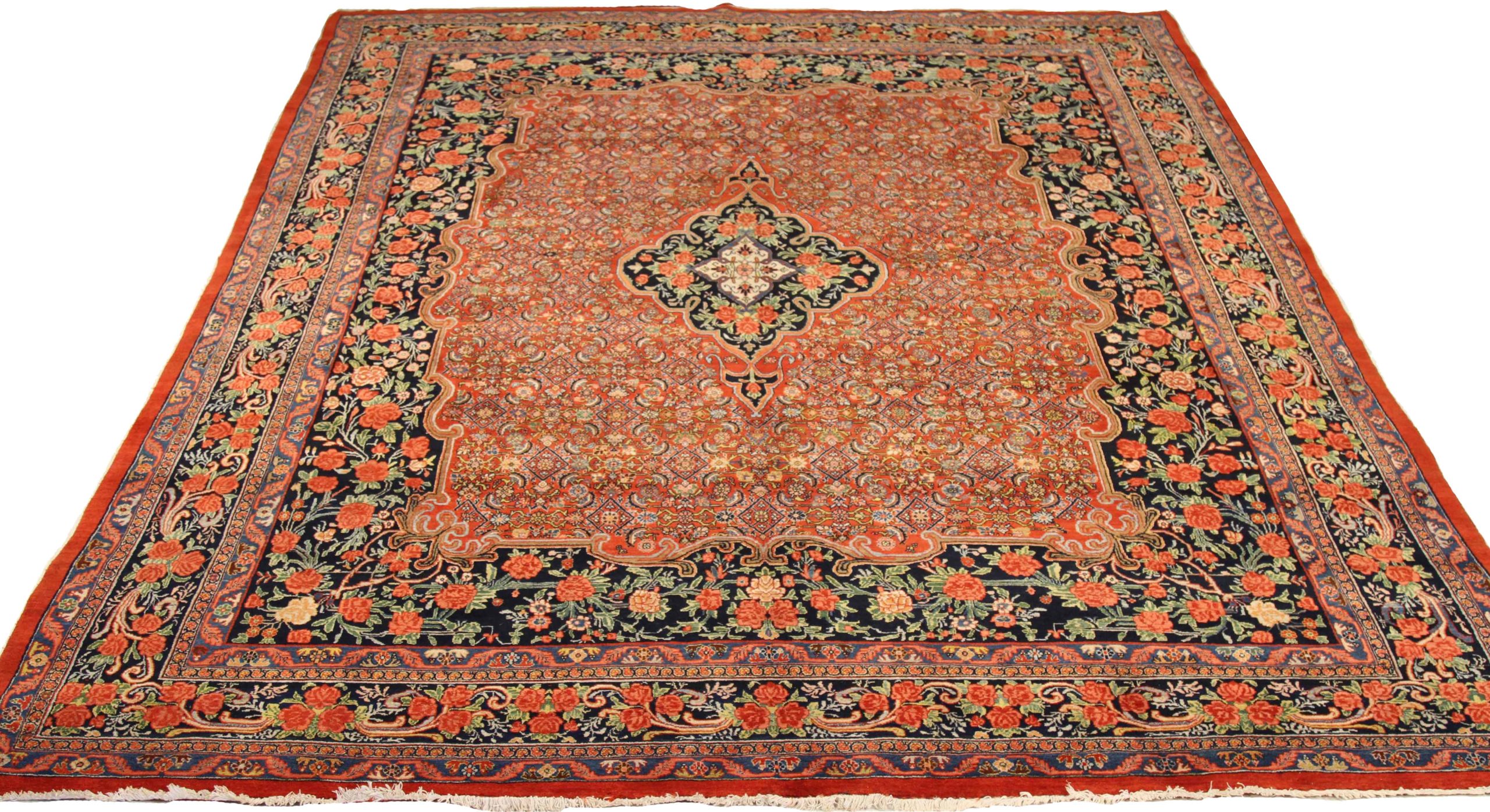 Thumbnail 13 for Antique Persian Bijar Traditional Rug 75440