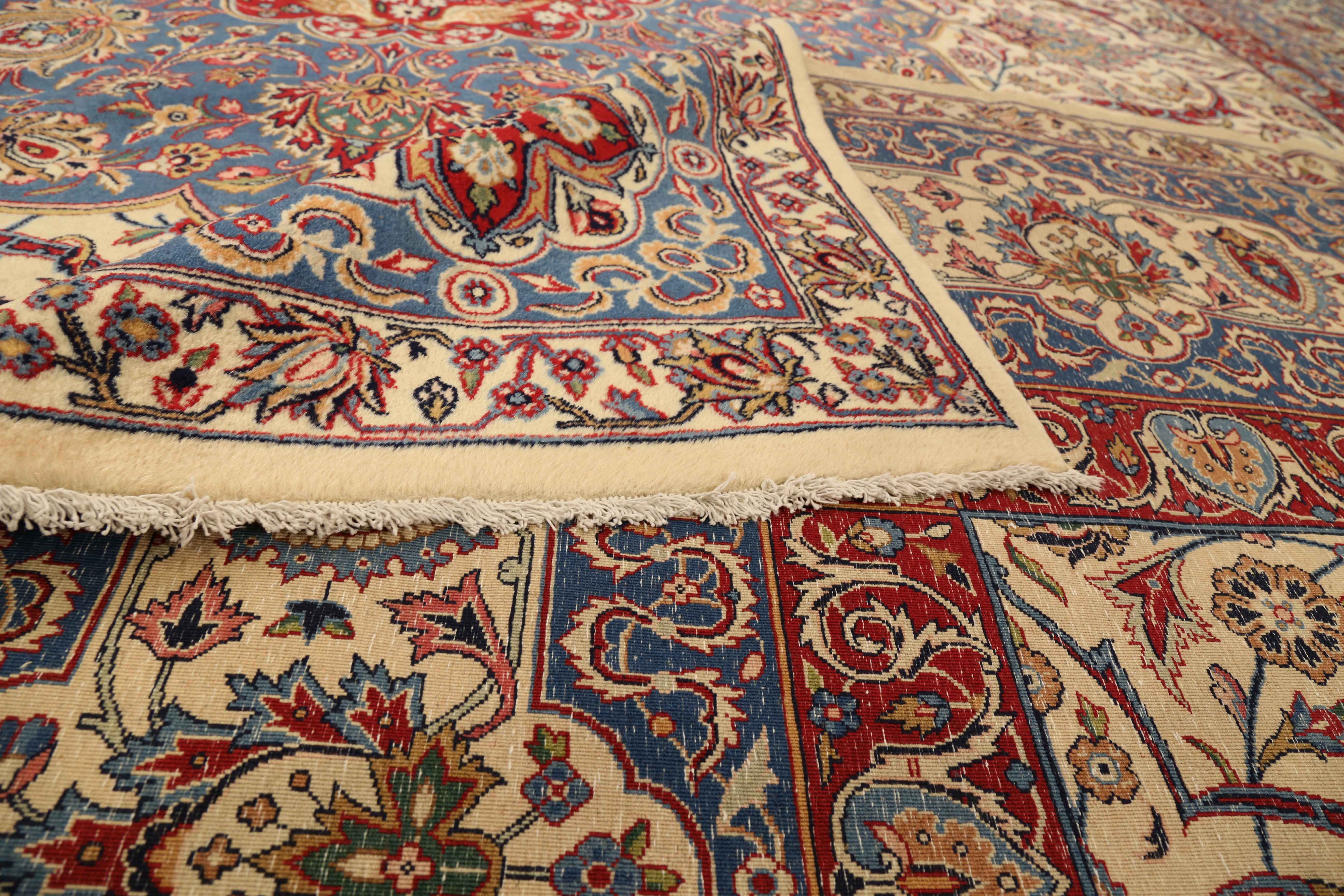 Thumbnail 8 for Antique Persian Kerman Traditional Rug 75417