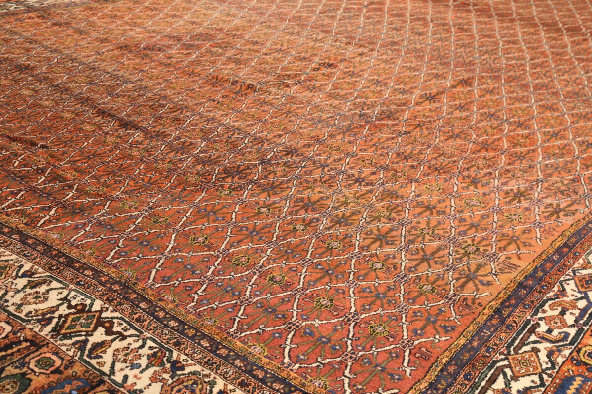 Thumbnail 14 for Antique Persian (Senneh (Kermanshah)) Traditional Rug 75420