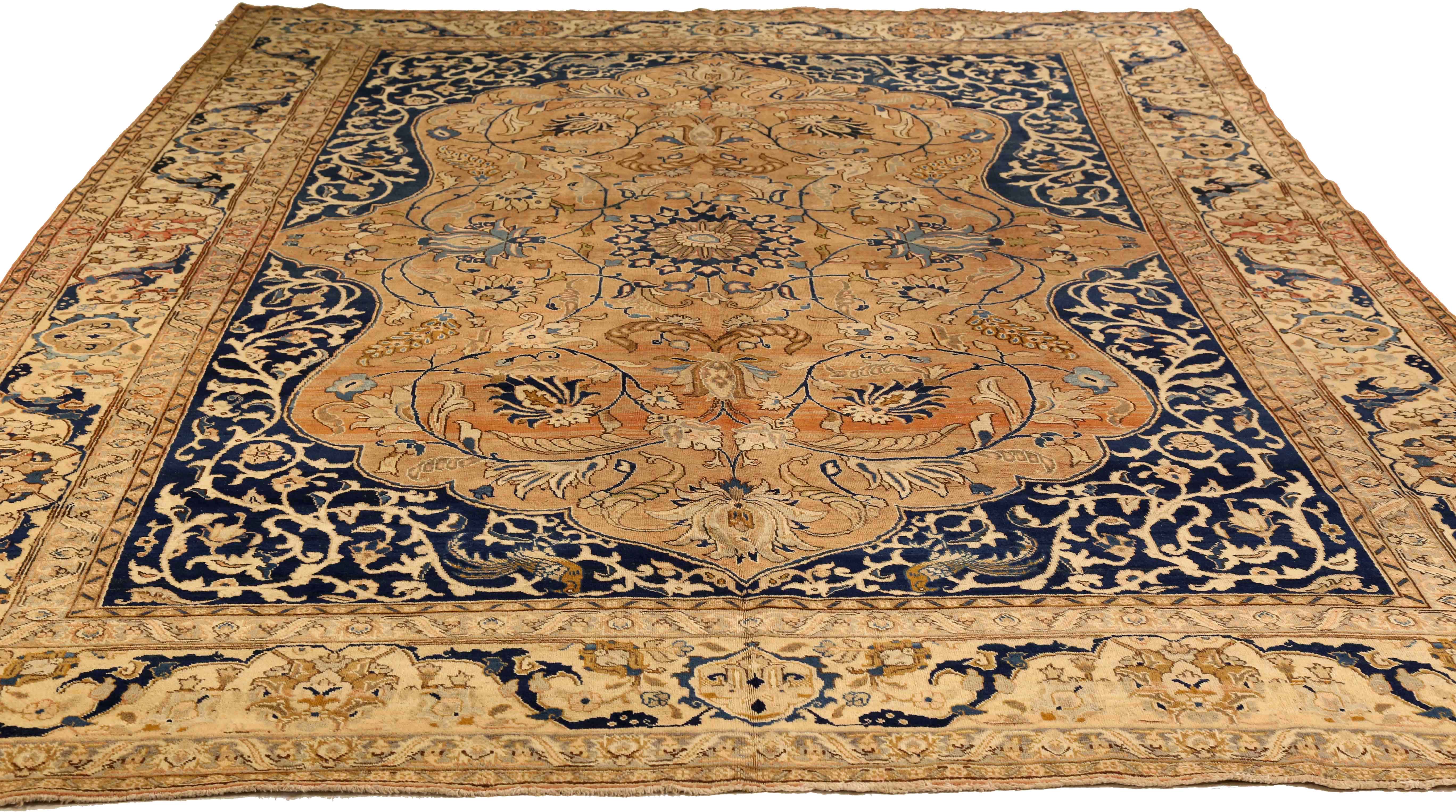 Thumbnail 2 for Antique Persian Traditional Rug 75425