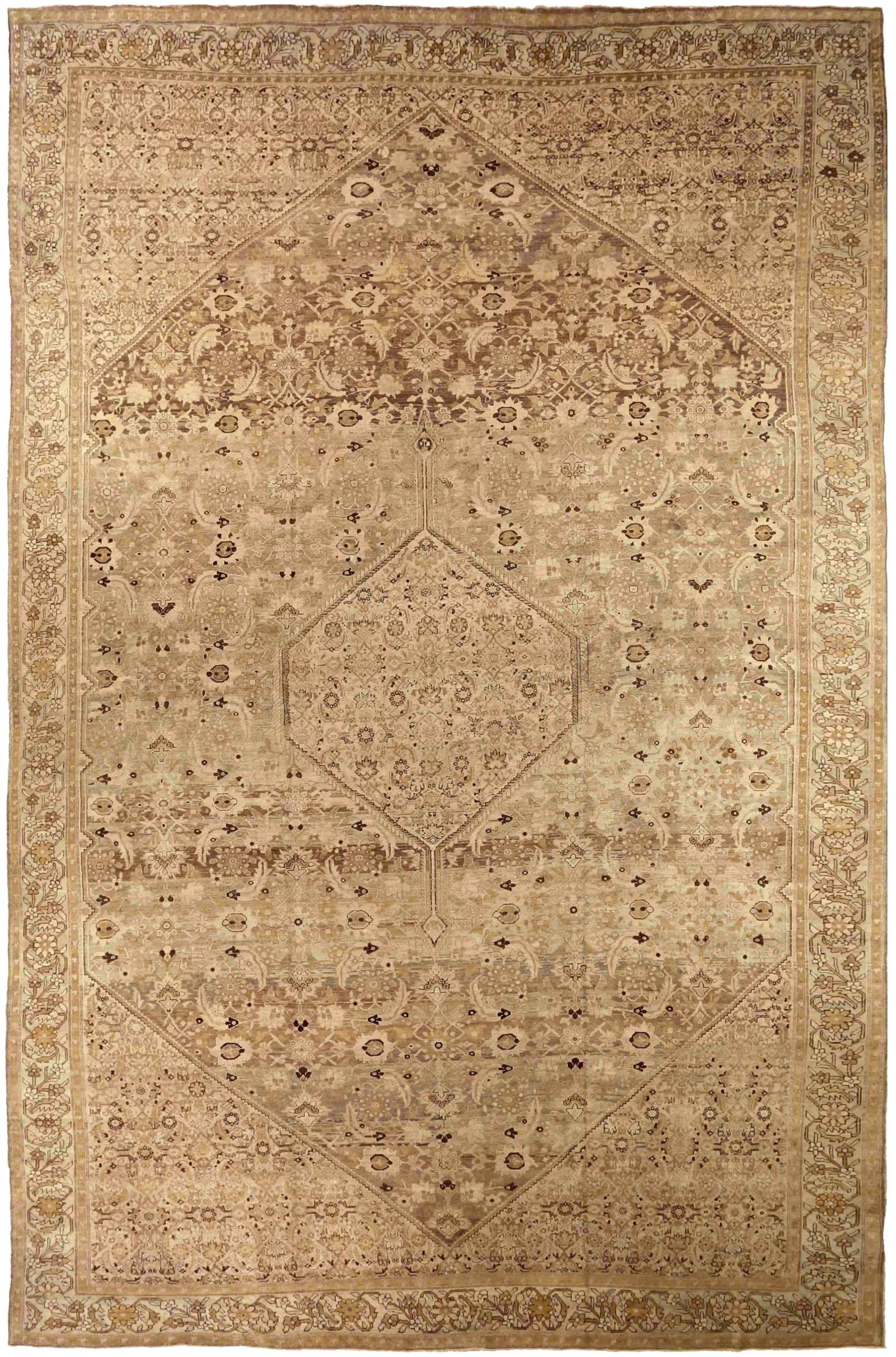 Thumbnail 5 for Antique Persian Malayer Transitional Rug 75473