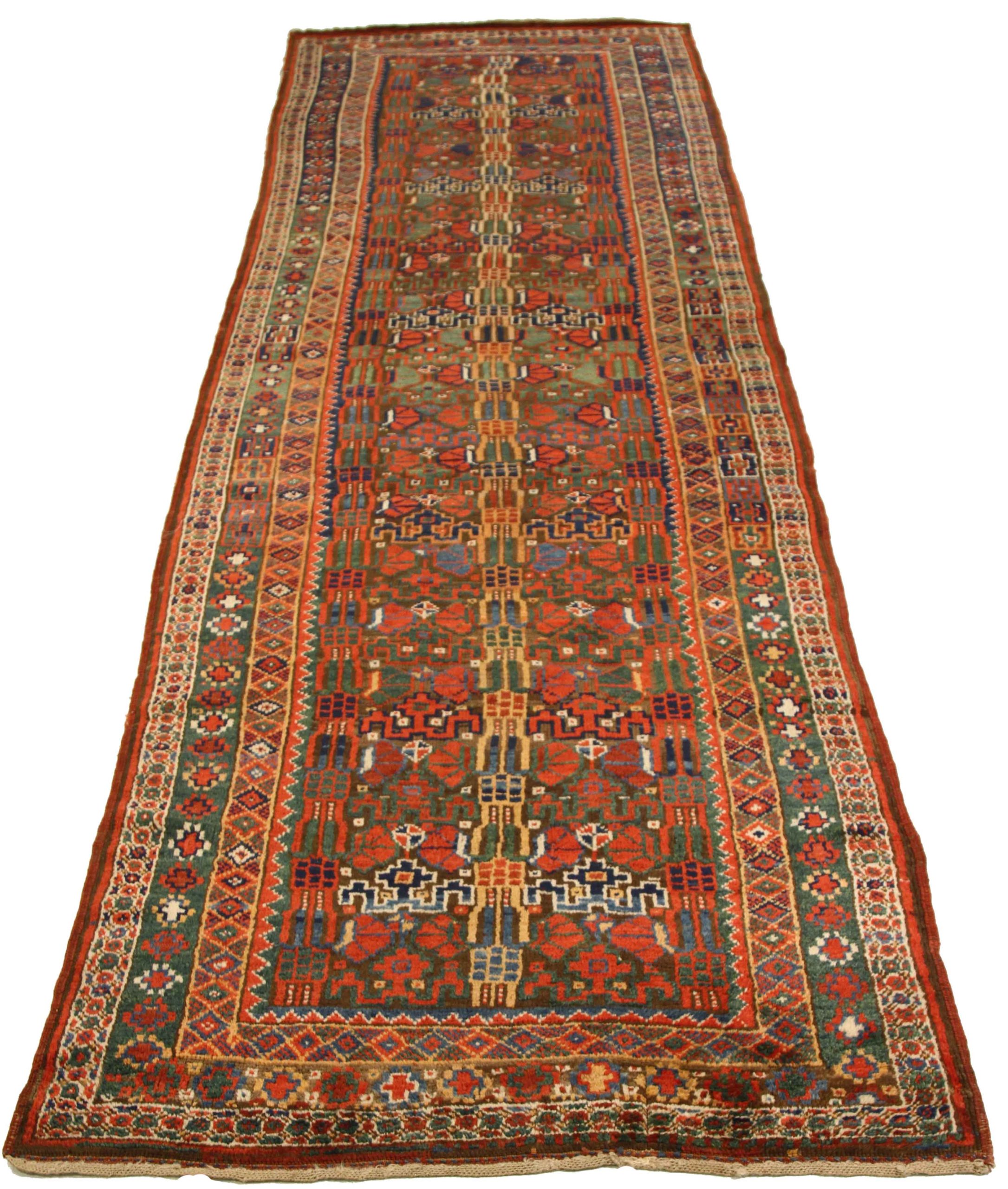 Thumbnail 3 for Antique Persian Bijar Traditional Rug 75458