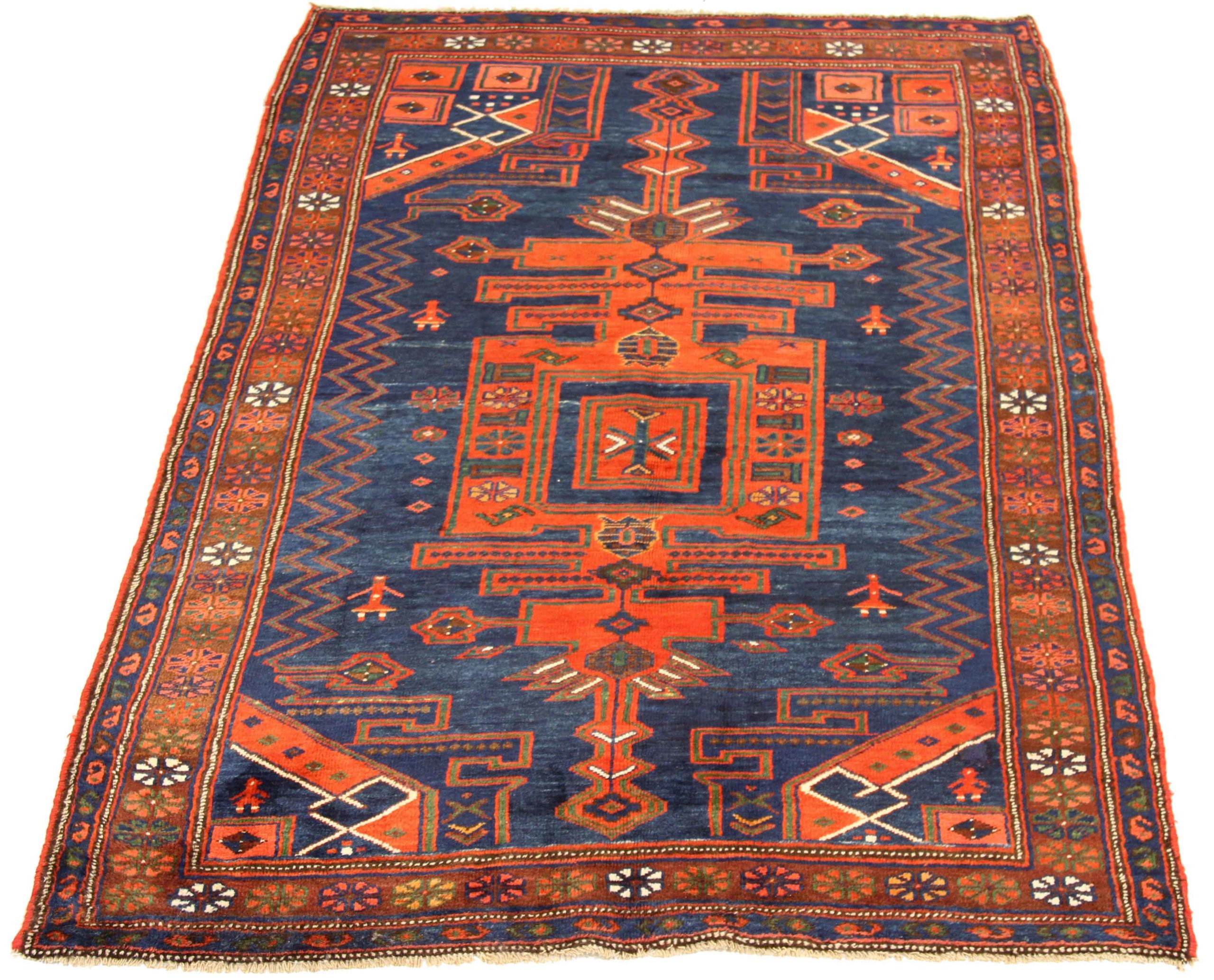 Thumbnail 3 for Antique Persian Bijar Traditional Rug 75449