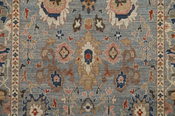 Thumbnail 5 for Turkey Sultanabad Tribal Rug 91015