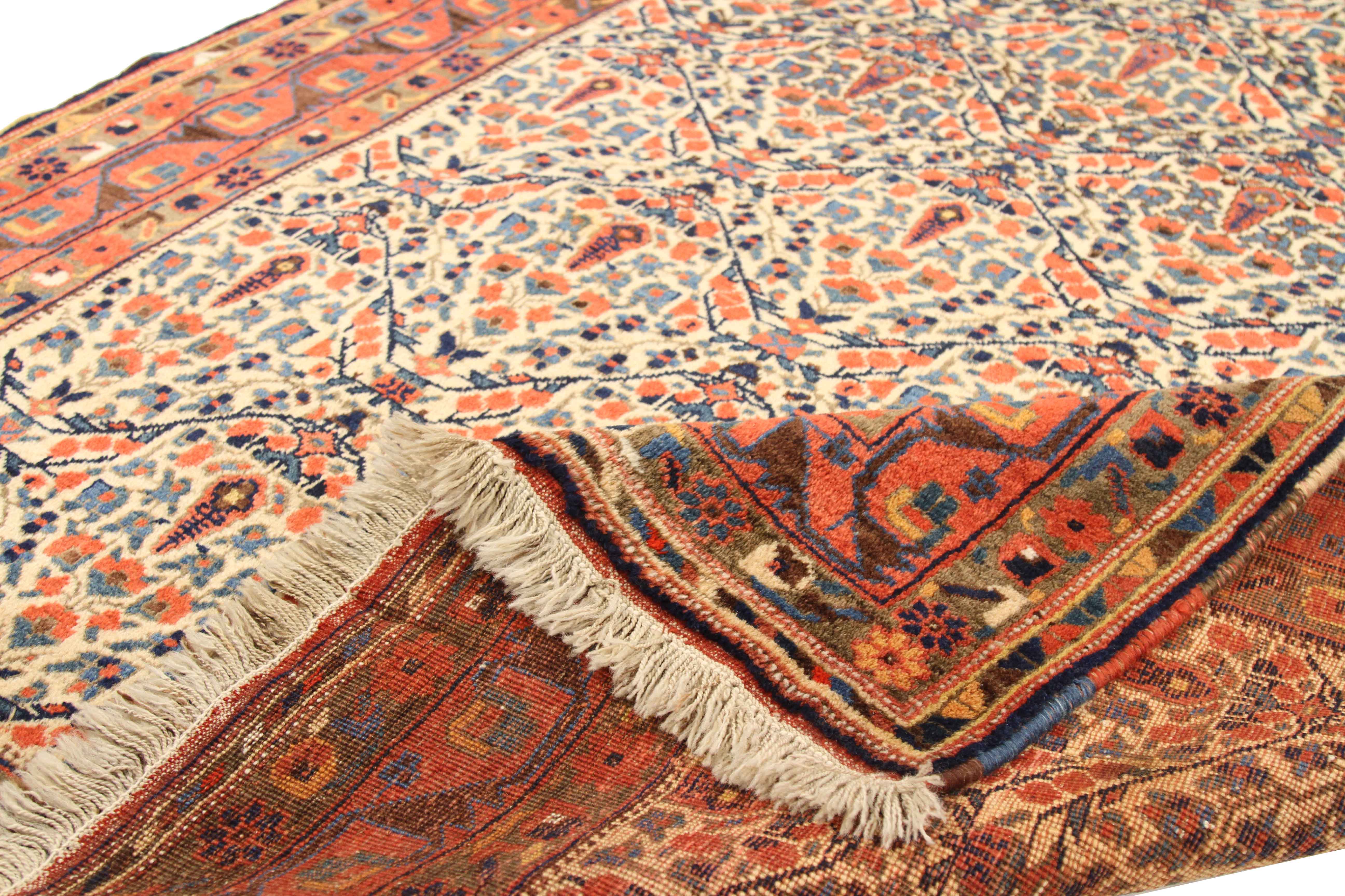 Thumbnail 2 for Antique Persian Sirjan Traditional Rug 75454