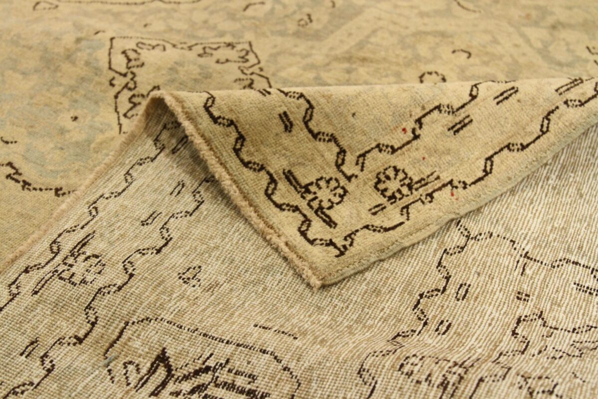 Thumbnail 14 for Antique Persian Tabriz Transitional Rug 75501