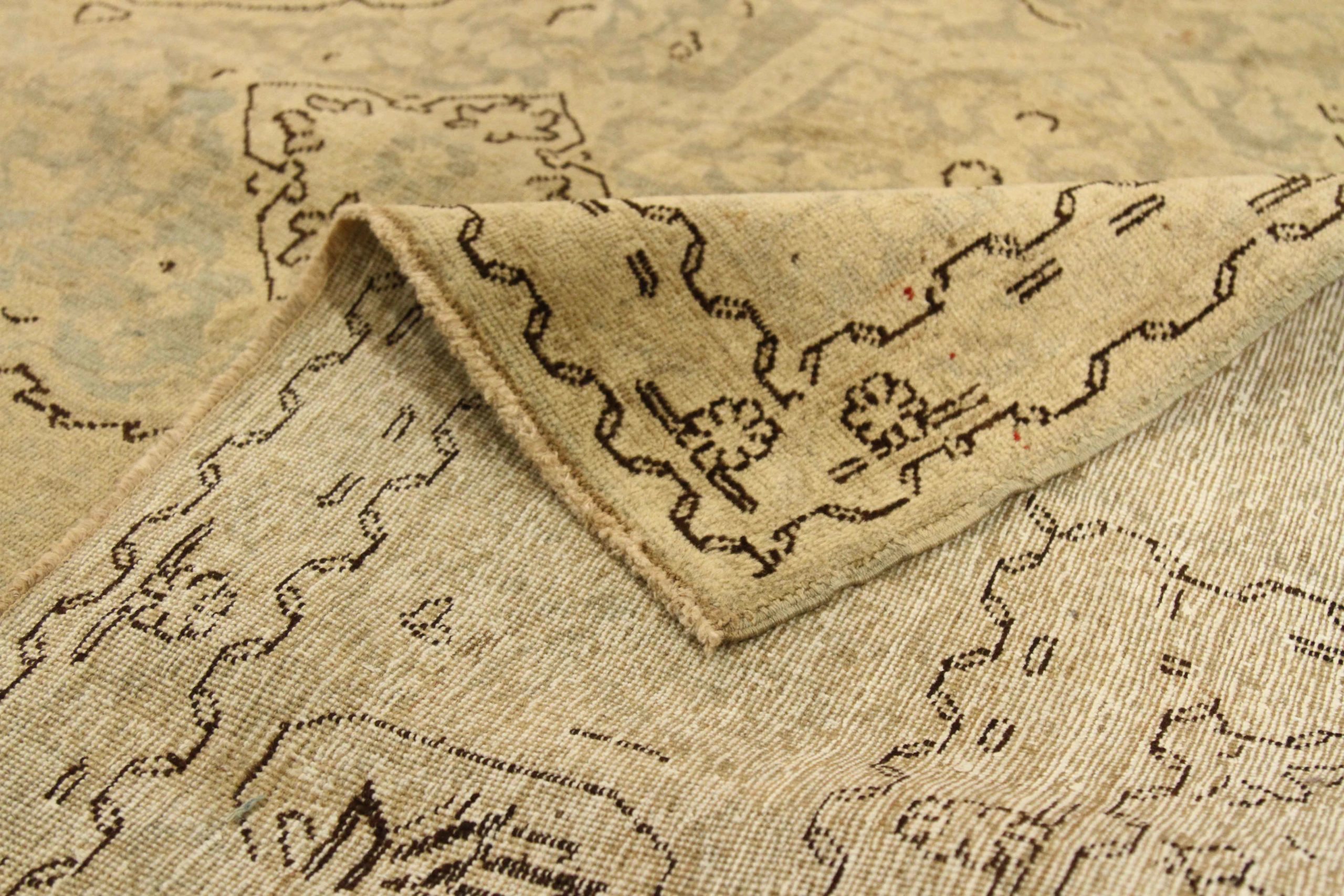 Thumbnail 5 for Antique Persian Tabriz Transitional Rug 75501