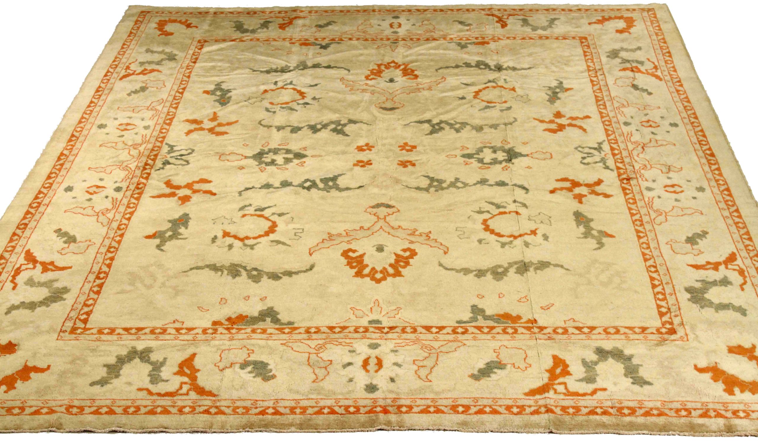 Thumbnail 11 for Antique Persian Mahal Transitional Rug 75504