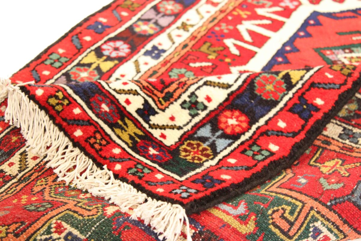 Thumbnail 10 for Antique Persian Karajeh Traditional Rug 75491