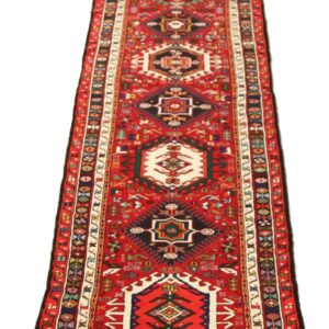 Thumbnail 15 for Antique Persian Karajeh Traditional Rug 75491