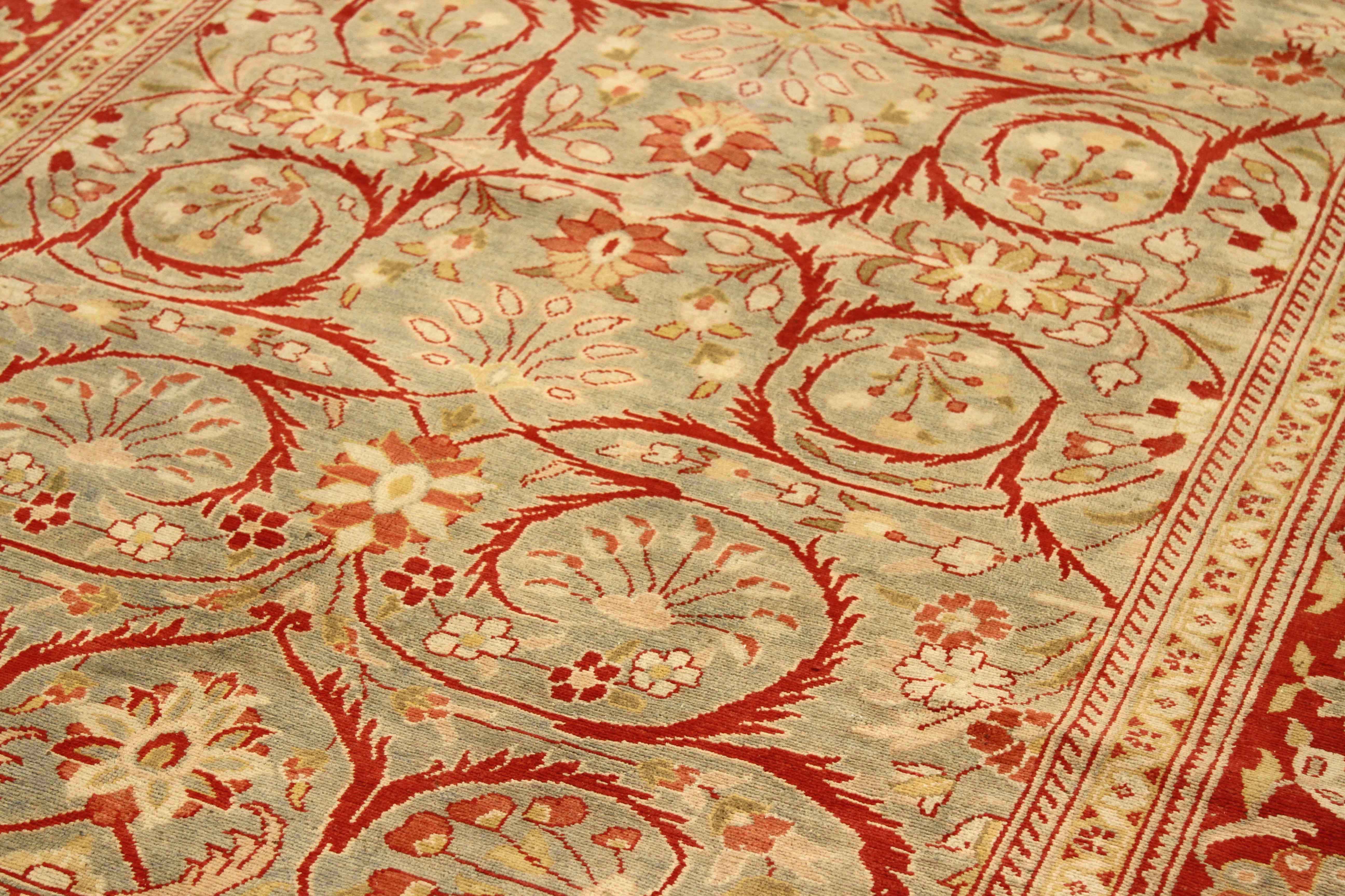 Thumbnail 2 for Antique Persian Bakhtiar Traditional Rug 75479