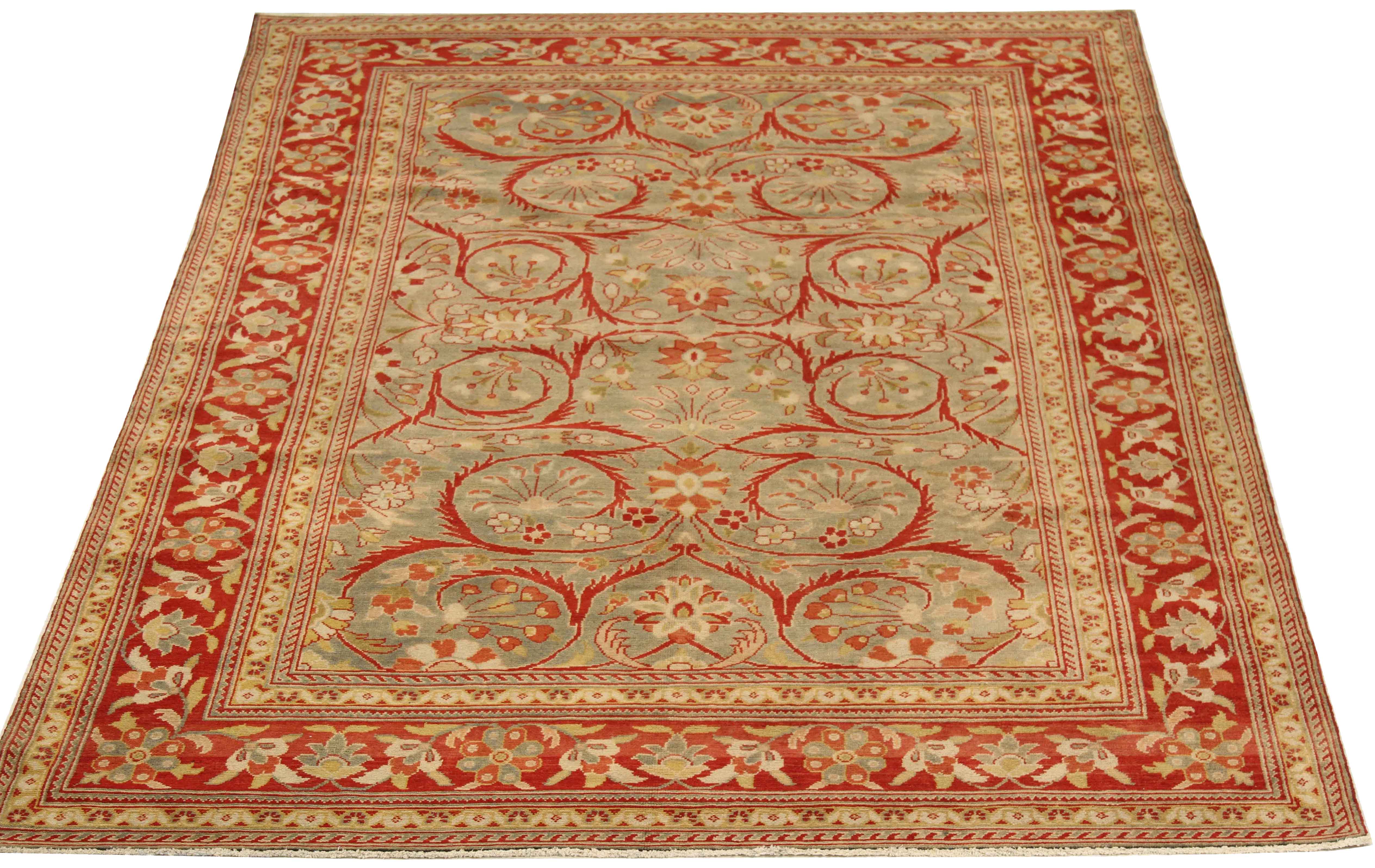 Thumbnail 5 for Antique Persian Bakhtiar Traditional Rug 75479