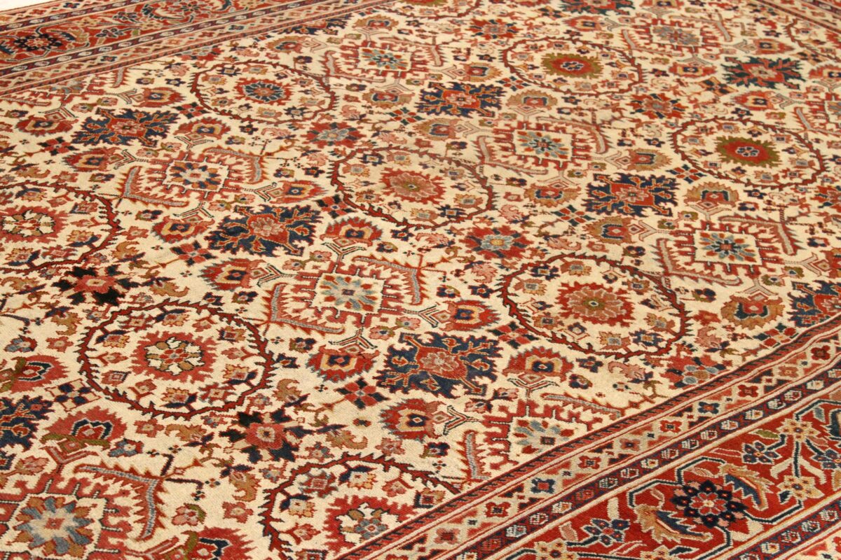 Thumbnail 14 for Antique Persian Mahal Traditional Rug 75482