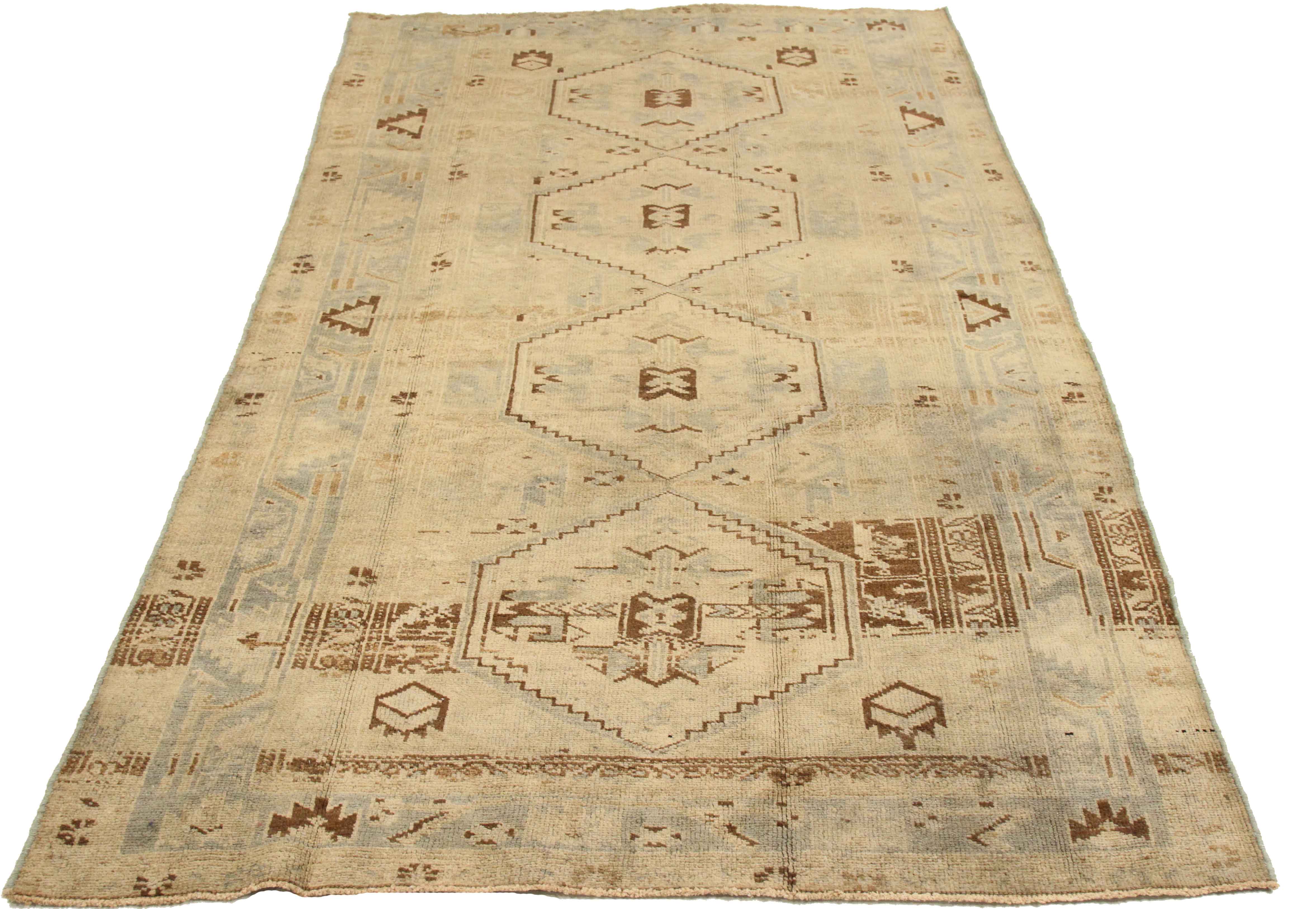 Thumbnail 4 for Antique Persian Transitional Rug 75519