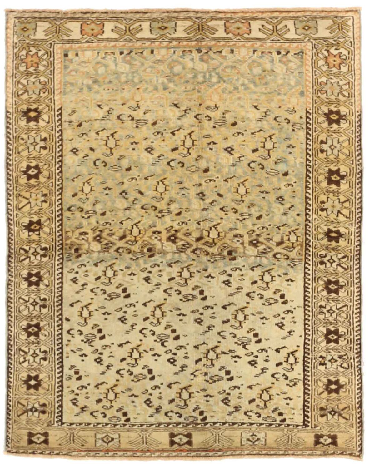 Thumbnail 7 for Antique Persian Bakhtiar Transitional Rug 75506