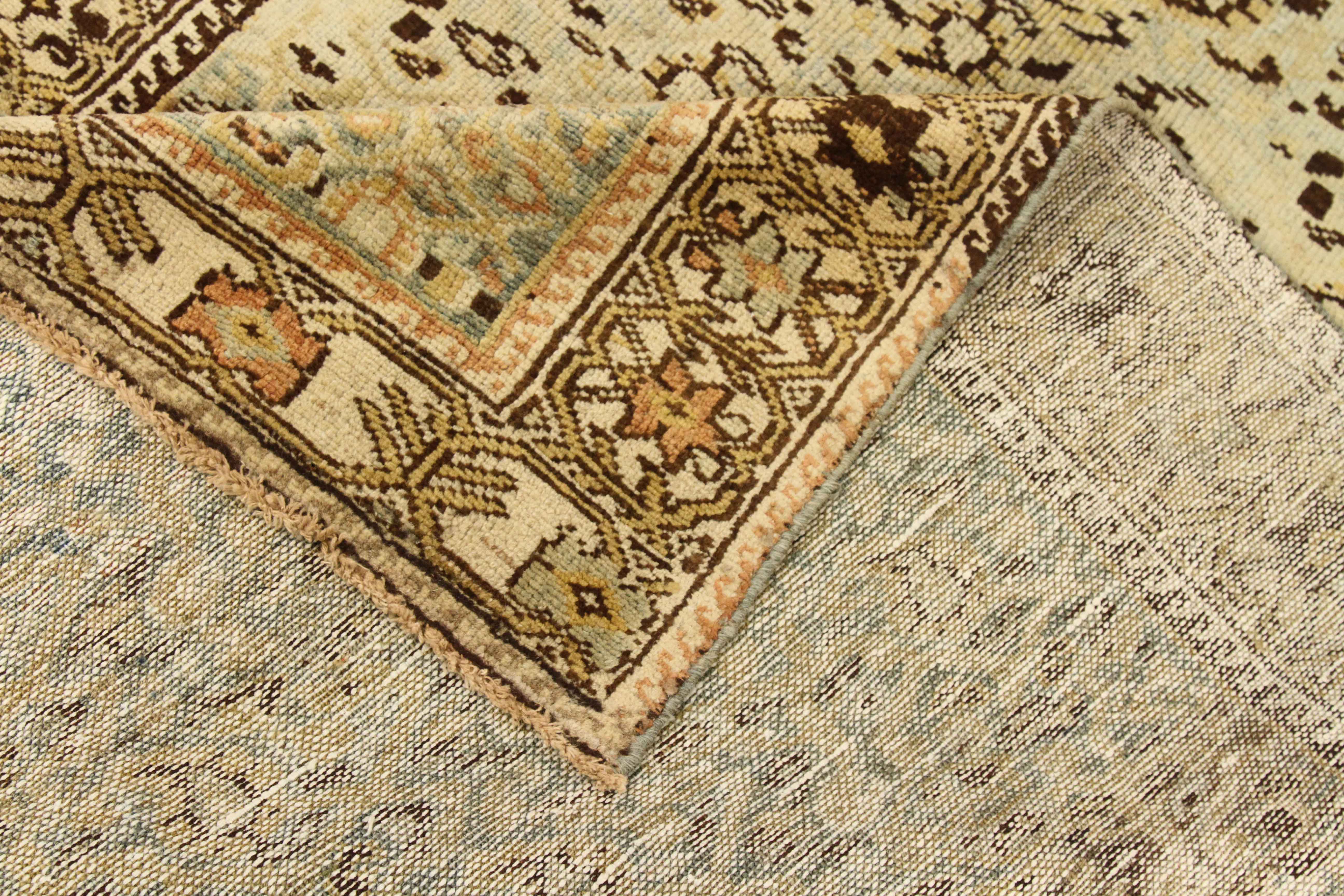 Thumbnail 2 for Antique Persian Bakhtiar Transitional Rug 75506