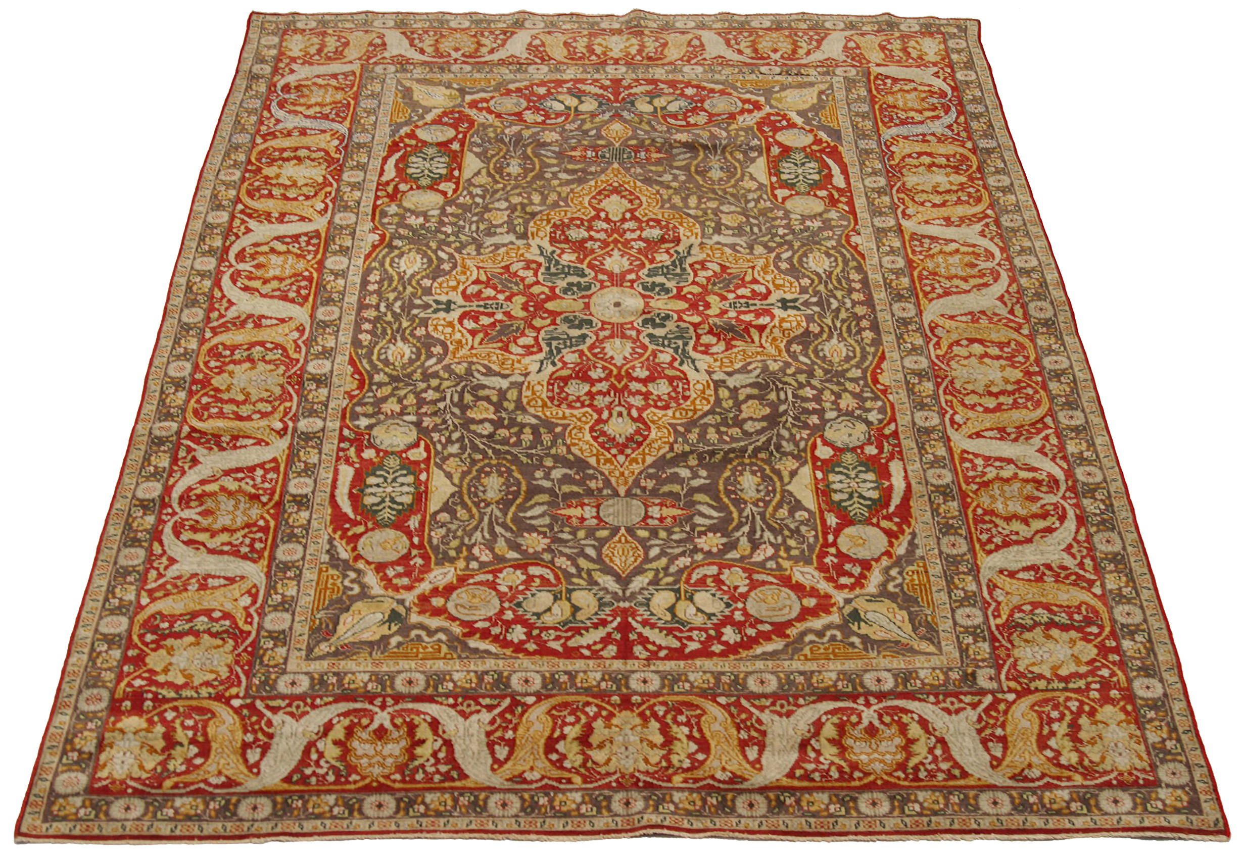 Thumbnail 3 for Antique Turkey Sivas Traditional Rug 73277