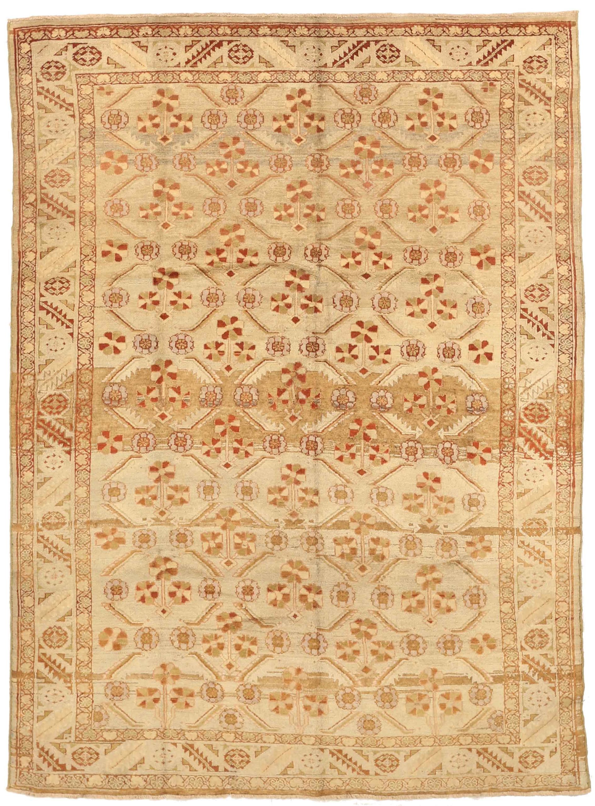 Thumbnail 3 for Antique Persian Bakhtiar Transitional Rug 75509