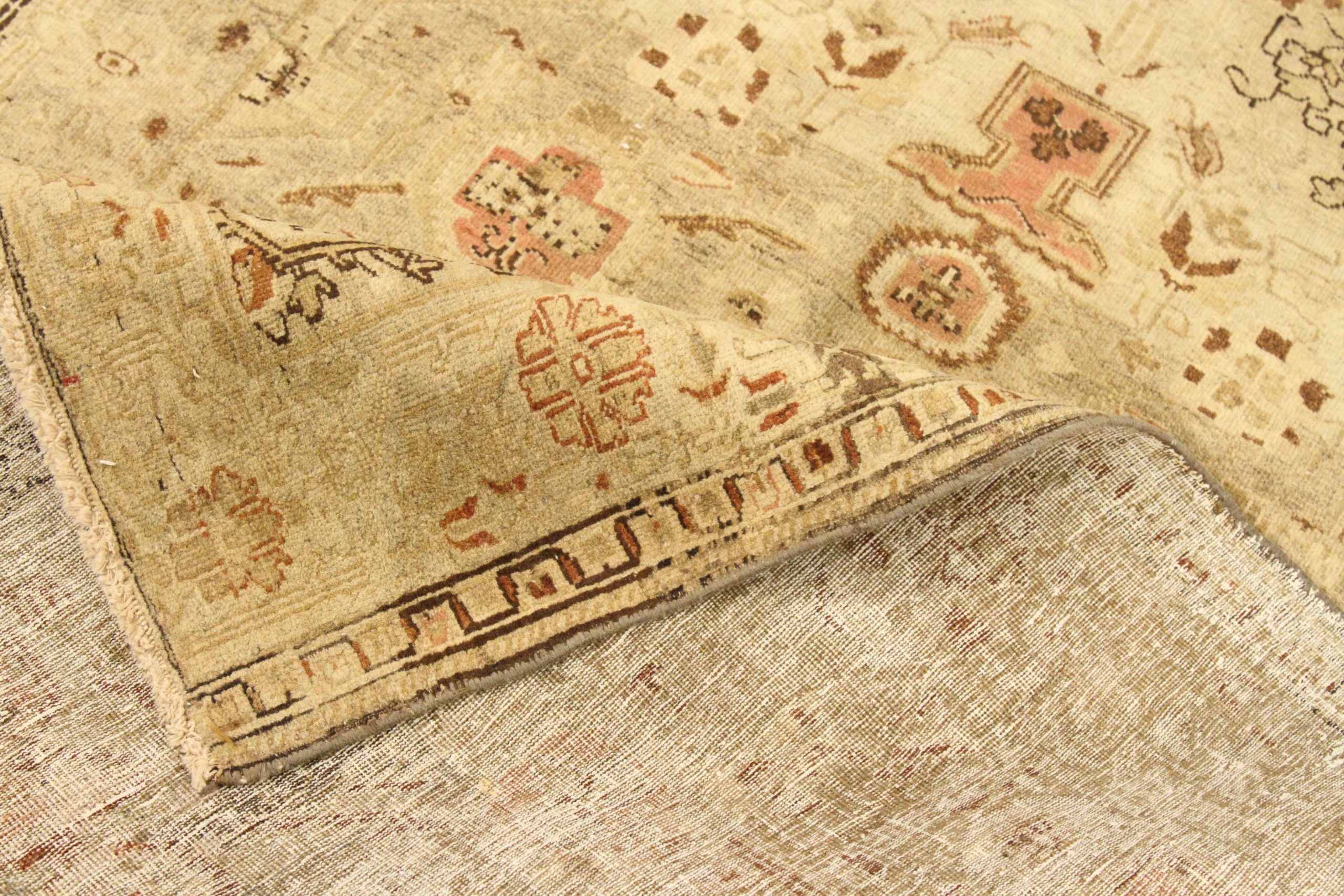 Thumbnail 3 for Antique Persian Farahan Transitional Rug 75510