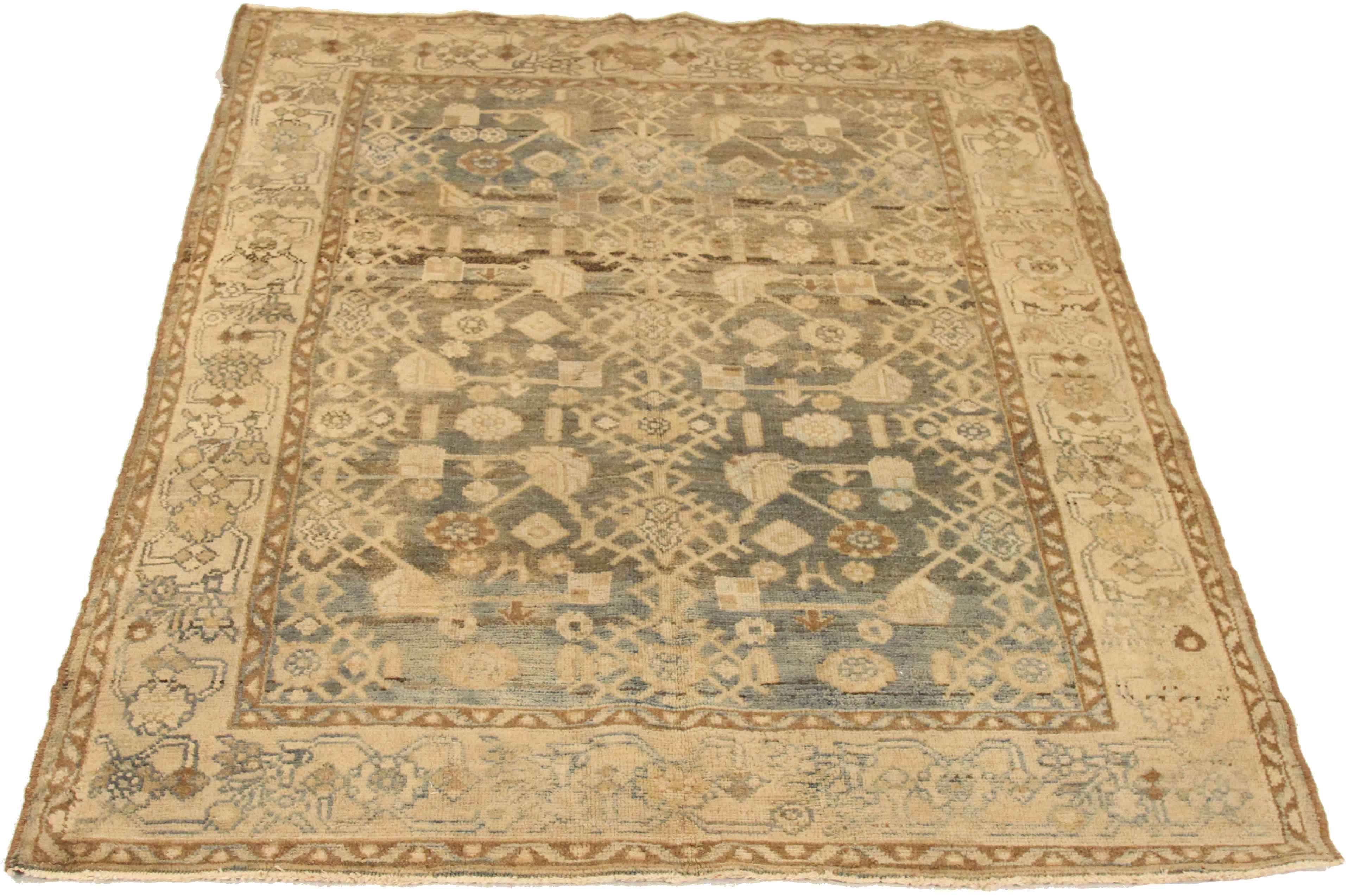 Thumbnail 9 for Antique Persian Malayer Transitional Rug 75512