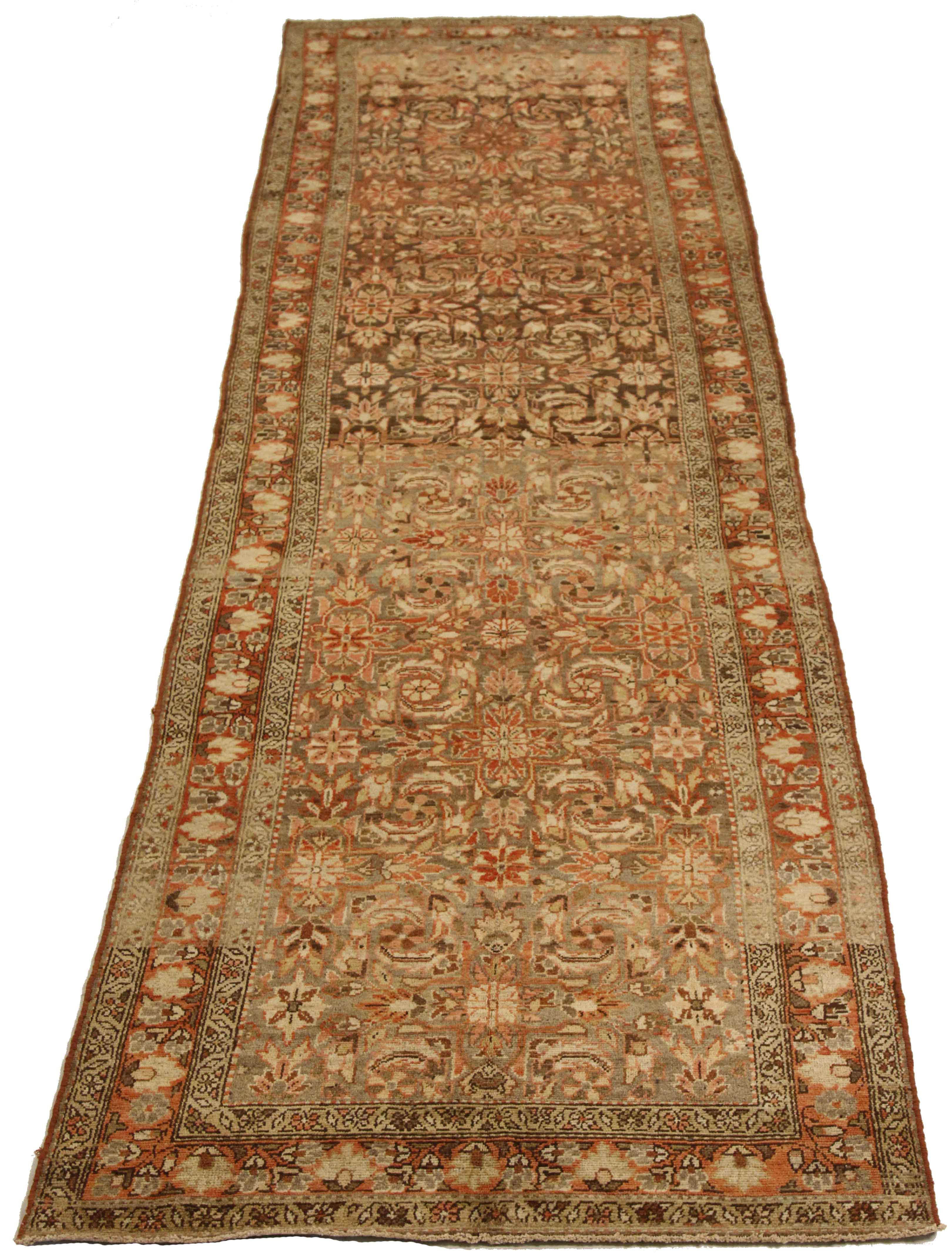 Thumbnail 6 for Antique Persian Farahan Transitional Rug 75546