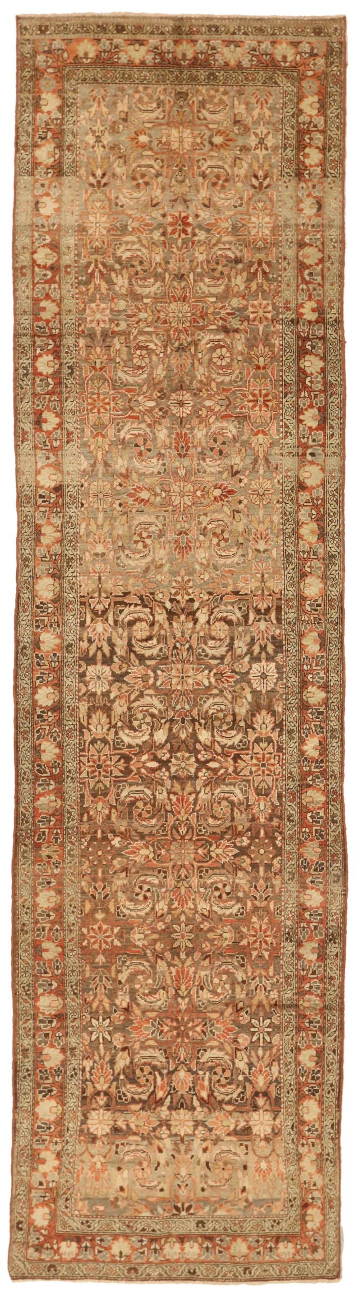 Thumbnail 9 for Antique Persian Farahan Transitional Rug 75546