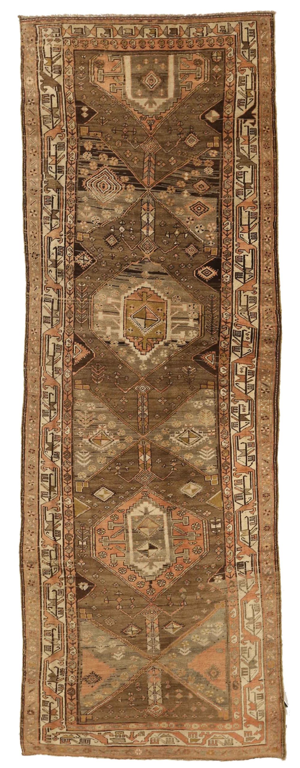 Thumbnail 8 for Antique Persian Bijar Transitional Rug 75559
