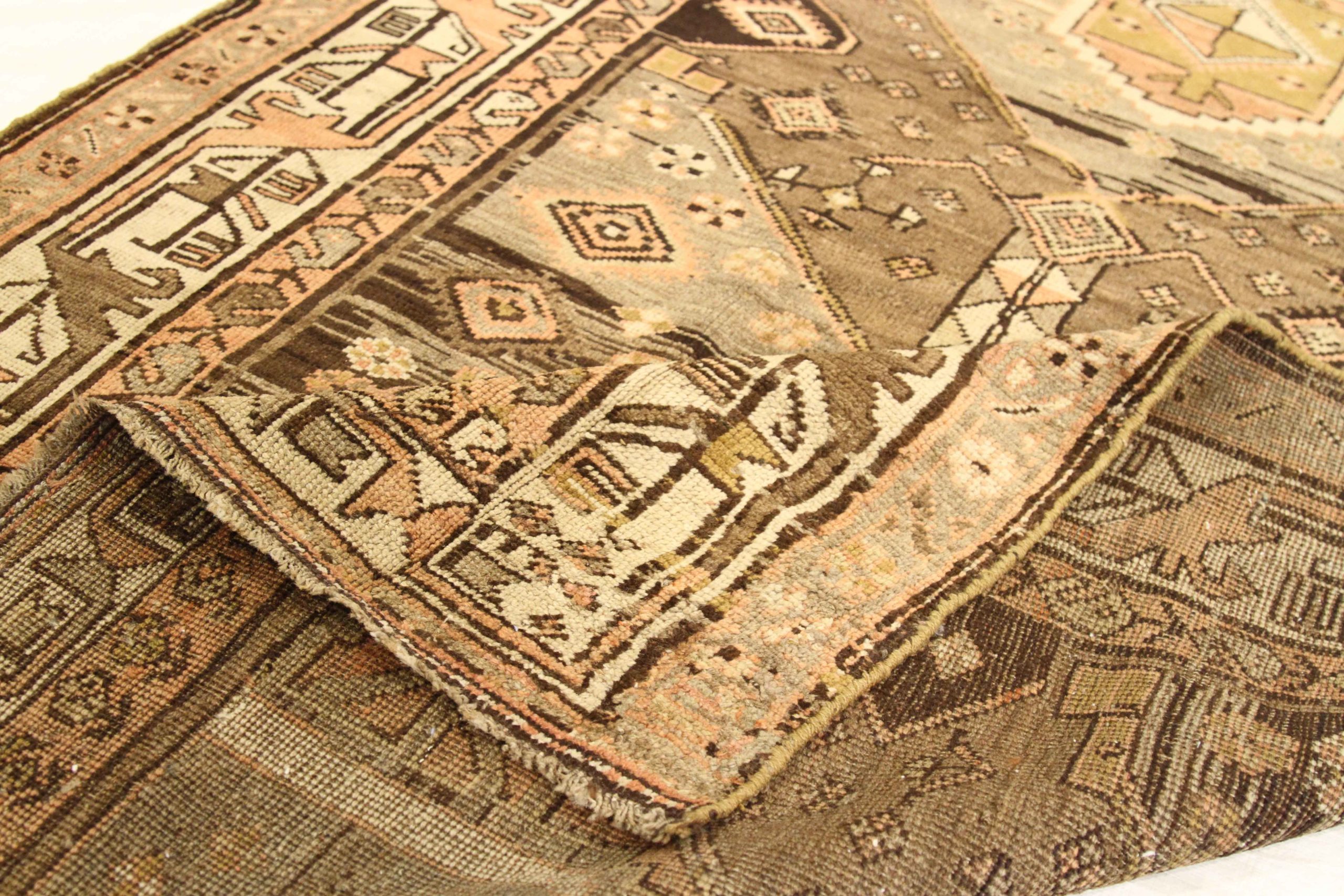 Thumbnail 4 for Antique Persian Bijar Transitional Rug 75559