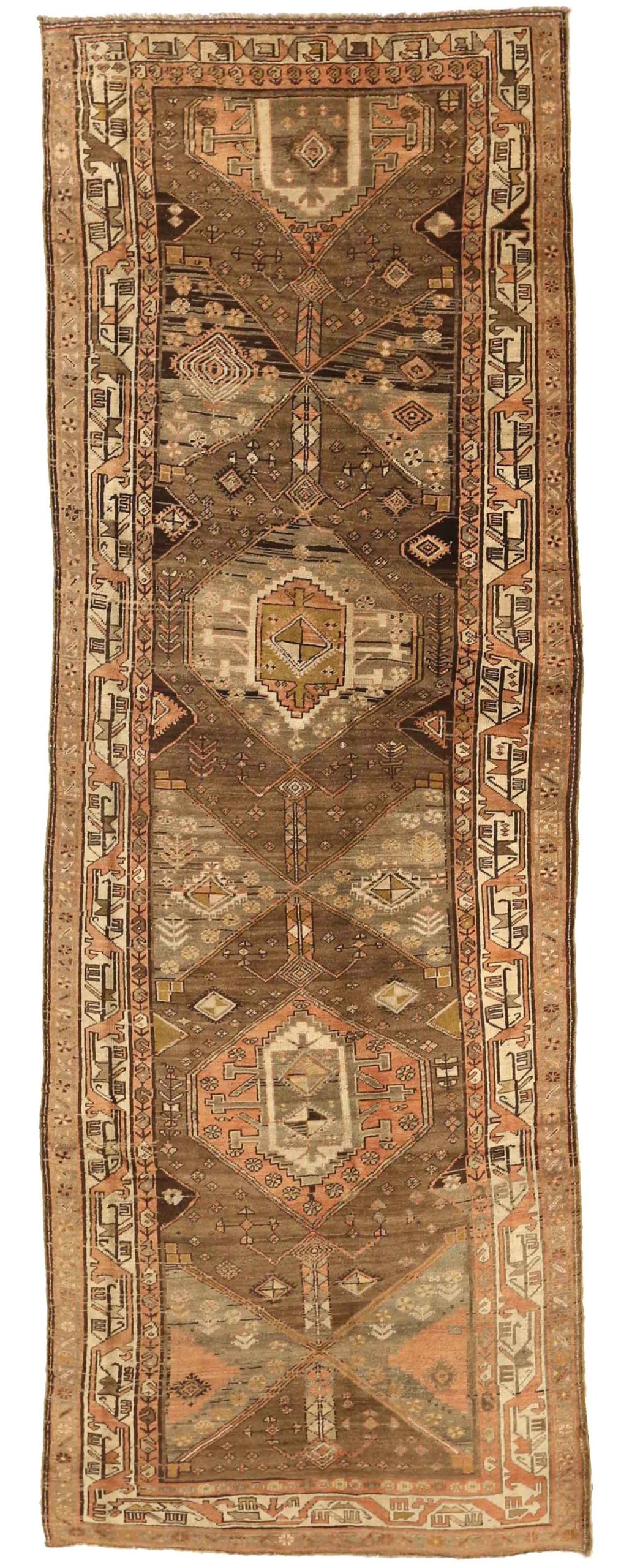 Thumbnail 6 for Antique Persian Bijar Transitional Rug 75559