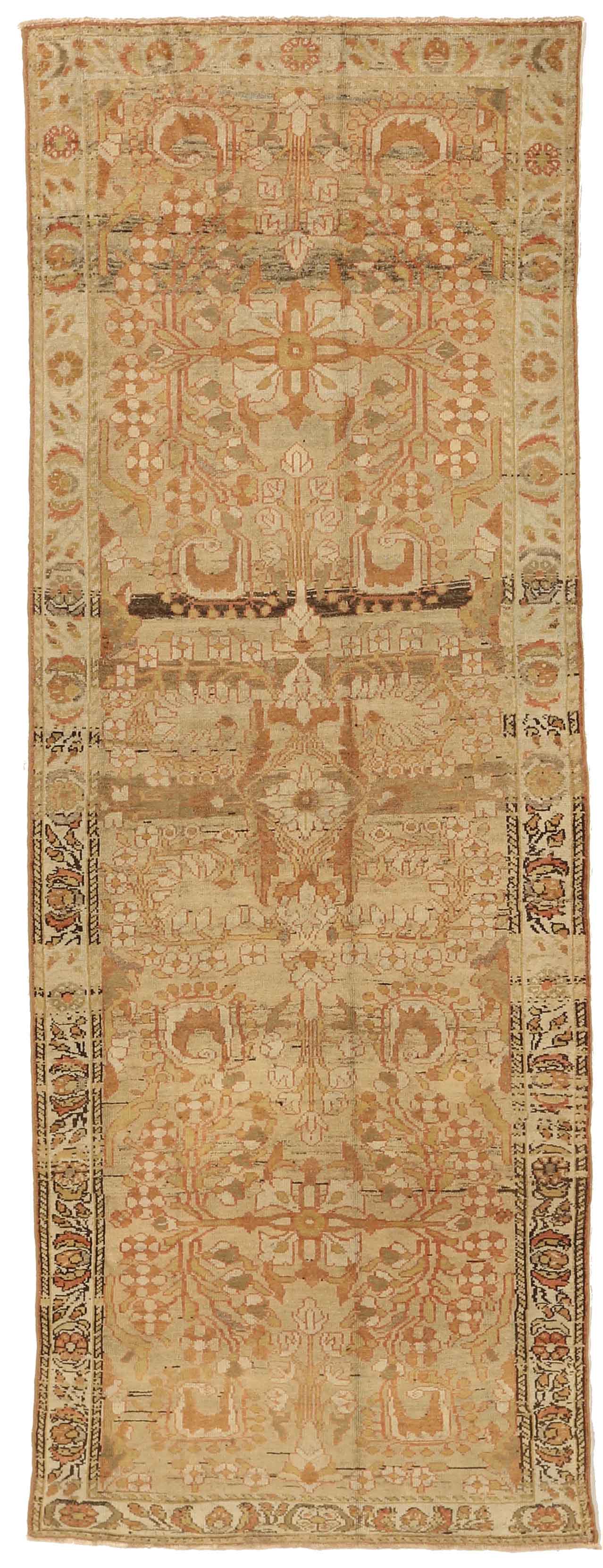 Thumbnail 9 for Antique Persian Bakhtiar Transitional Rug 75561