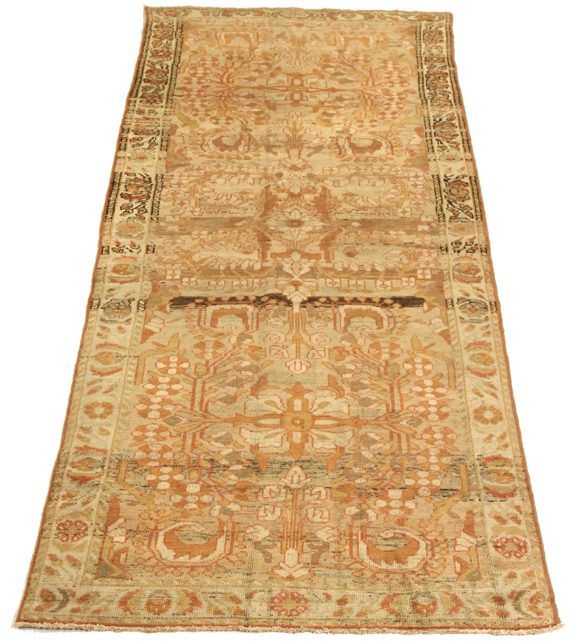 Thumbnail 3 for Antique Persian Bakhtiar Transitional Rug 75561