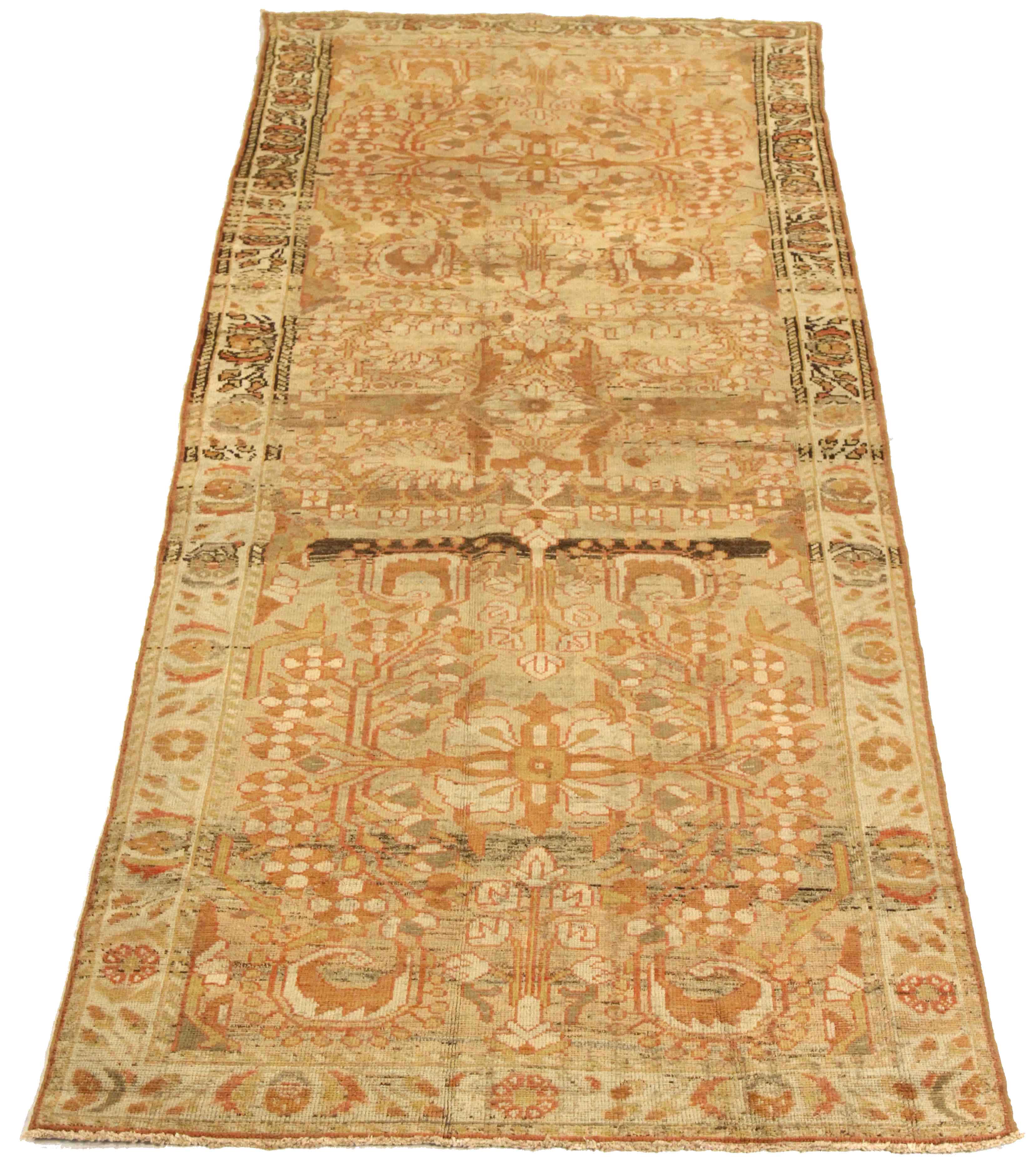 Thumbnail 5 for Antique Persian Bakhtiar Transitional Rug 75561